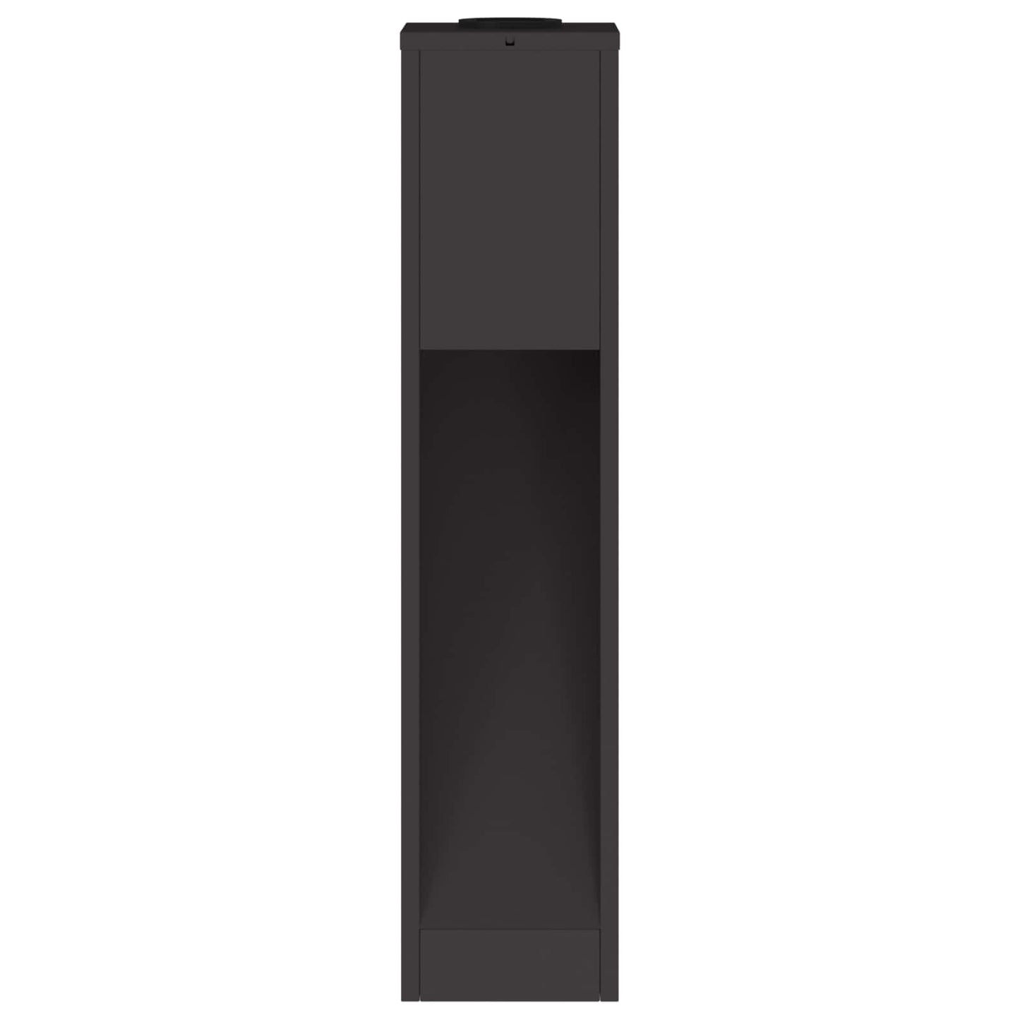 Solcelle LED Stibelys 2 pcs Svart Kaldvalset stål