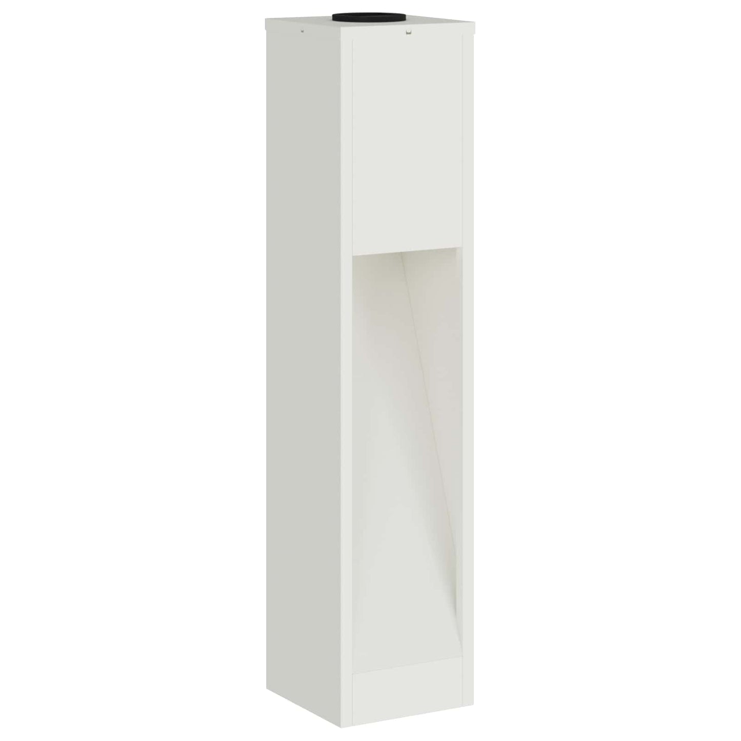 Solcelle LED Stibelys 2 pcs Hvit Kaldvalset stål