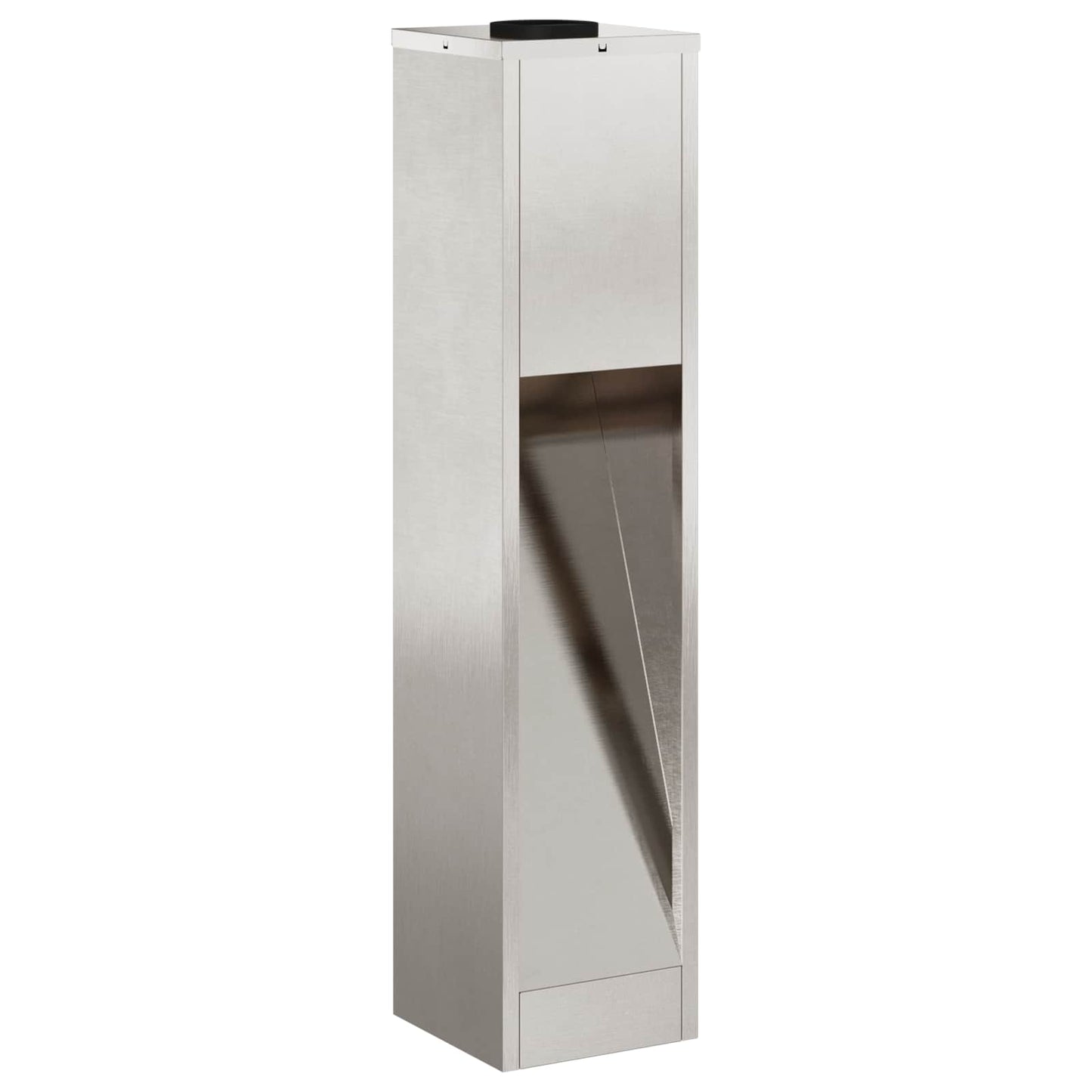Solcelle LED Stibelys 2 pcs sølv Rustfritt Stål