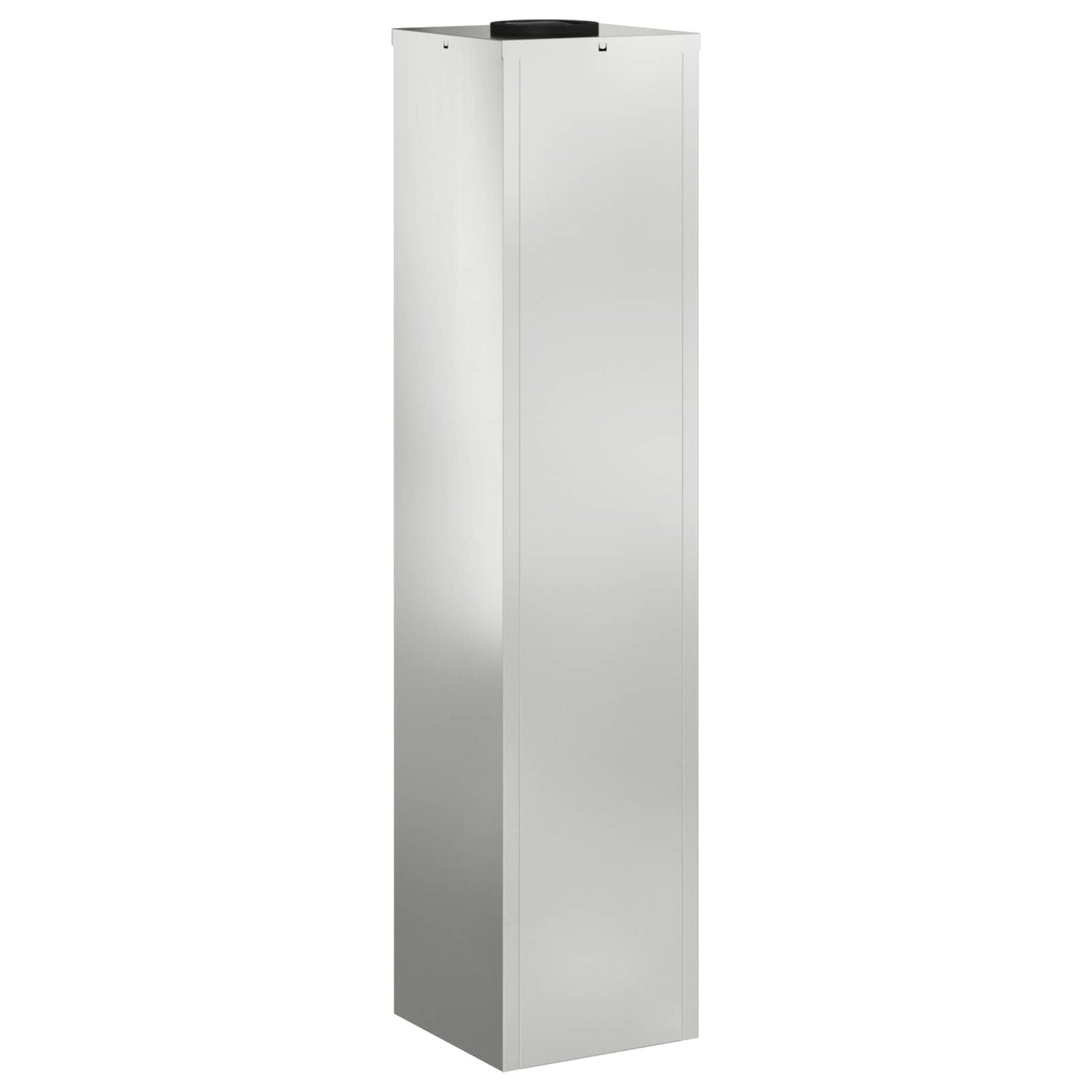 Solcelle LED Stibelys 2 pcs sølv Galvanisert