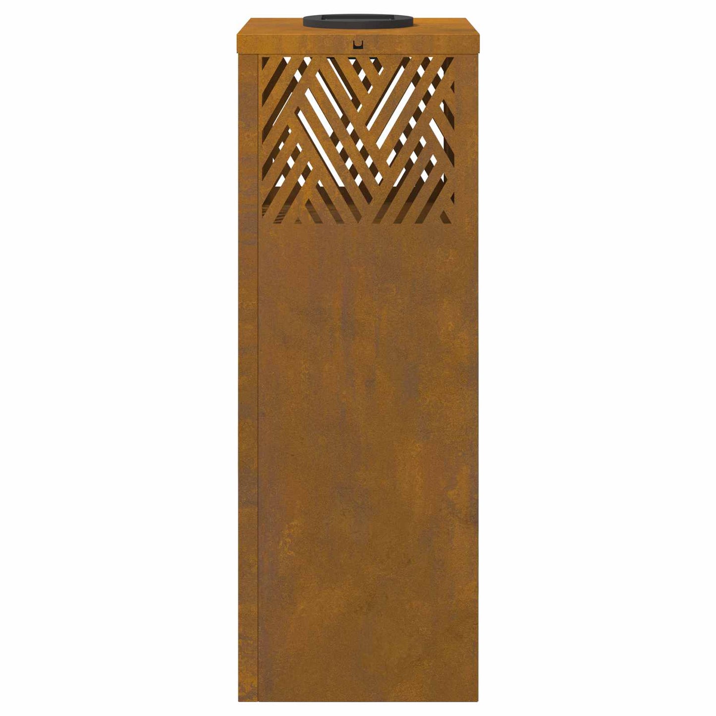 Solenergi LED stibelys 2 pcs Bronse Cortenstål