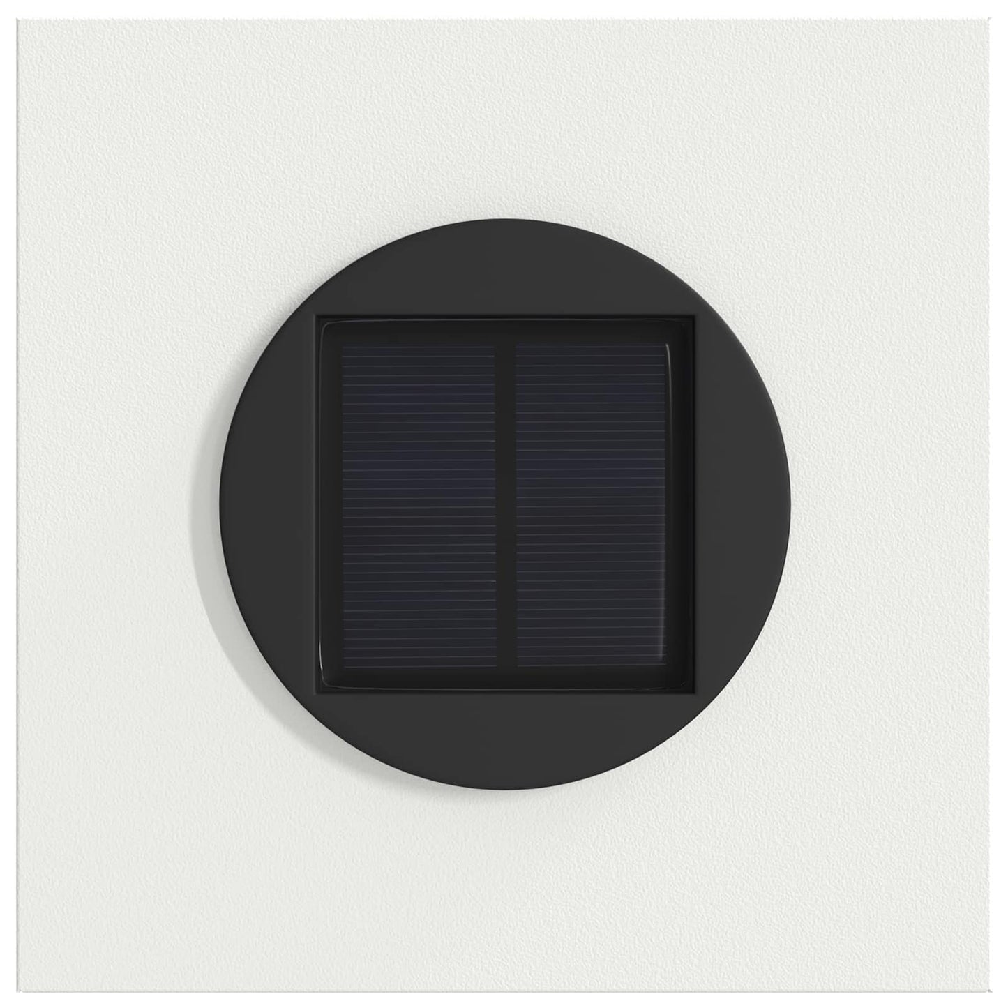 Solenergi LED stibelys 2 pcs Hvit Kaldvalset stål