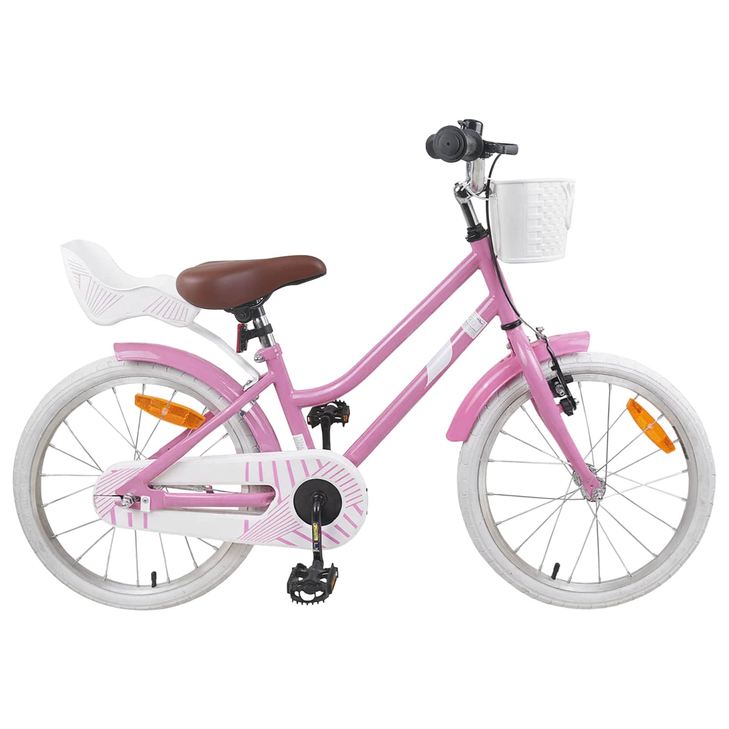 Barnesykkel 18 Tommer for 5-7 år gammel Lys rosa