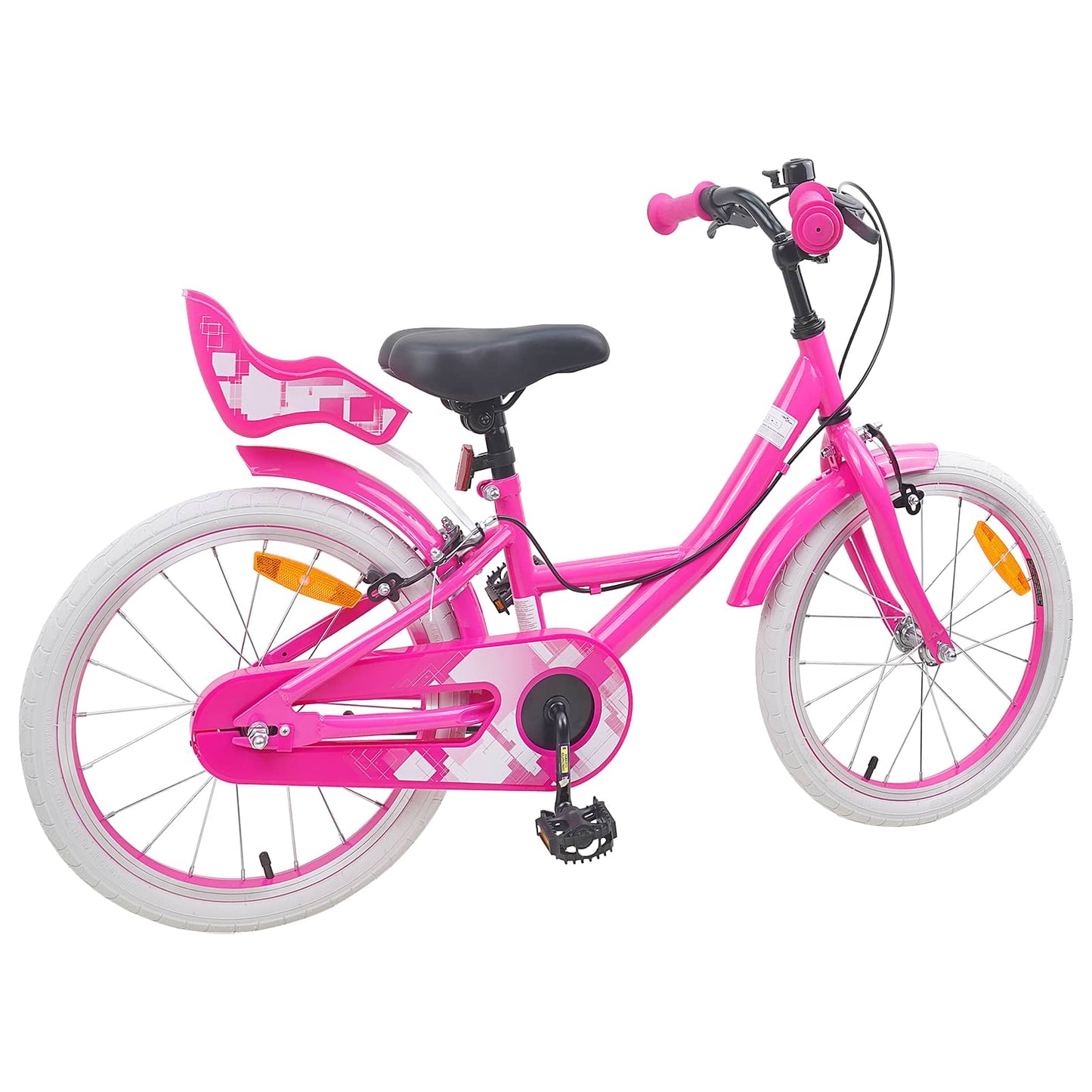 Barnesykkel 18 Tommer for 5-7 år gammel Rosa