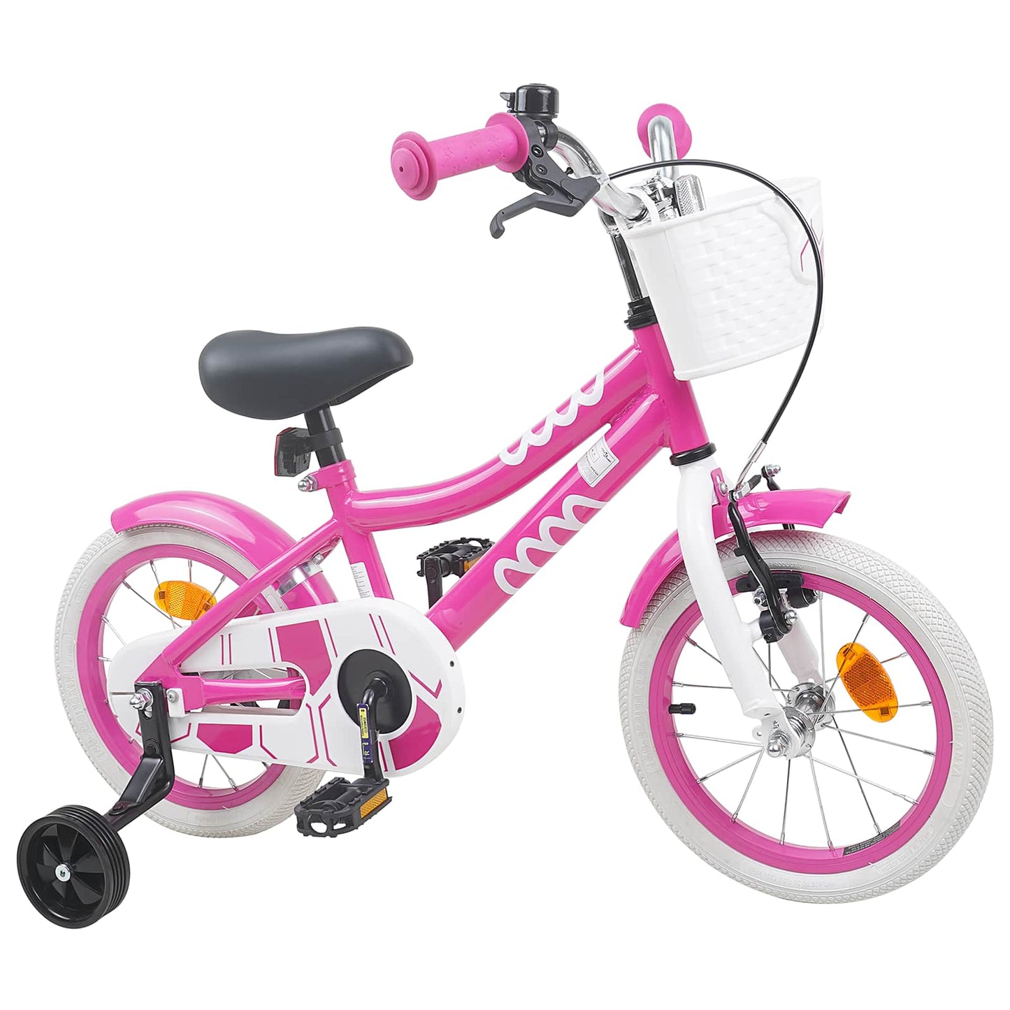 Barnesykkel 14 Tommer for 3-5 år gamle Rosa