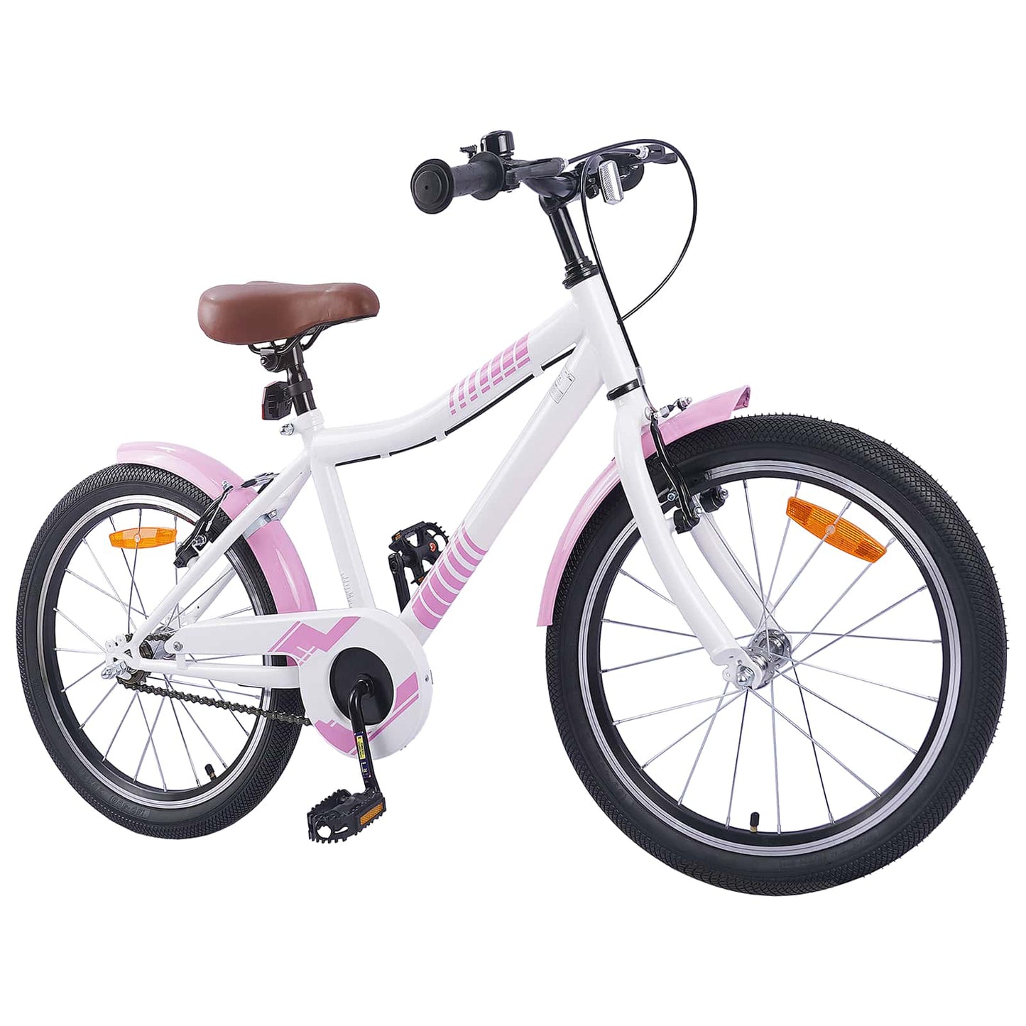 Barnesykkel 18 Tommer for 5-7 år gammel Lys rosa