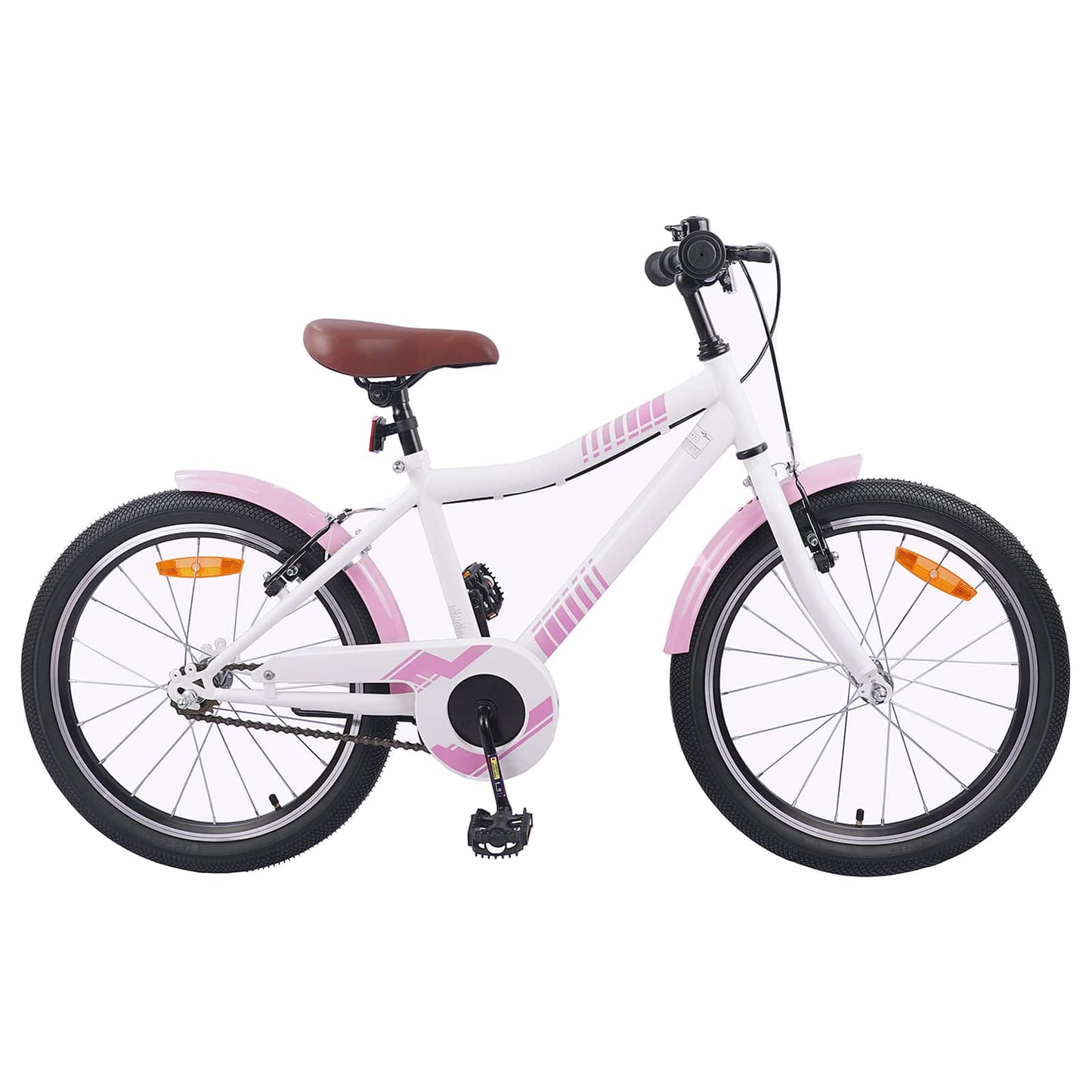 Barnesykkel 18 Tommer for 5-7 år gammel Lys rosa