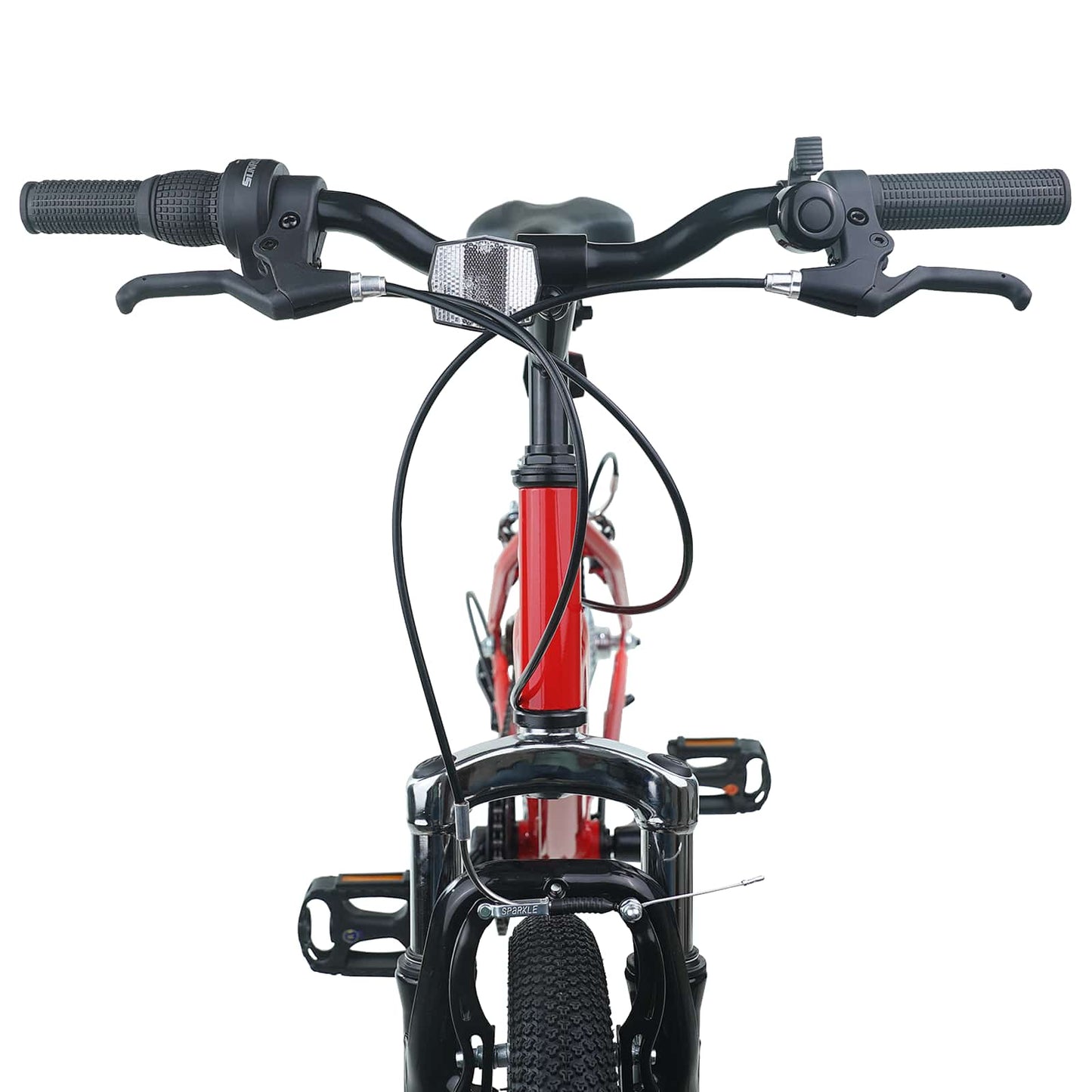 Barnesykkel 20 Tommer 6-Speed for 6-11 år gammel Rød