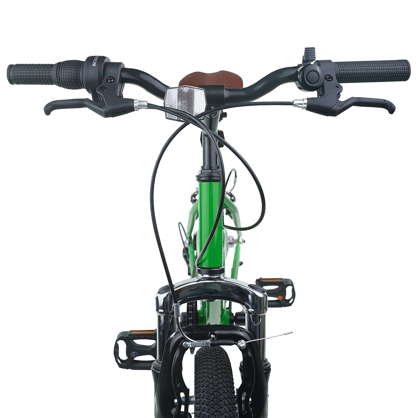 Barnesykkel 20 Tommer 6-Speed for 6-11 år gammel grønn