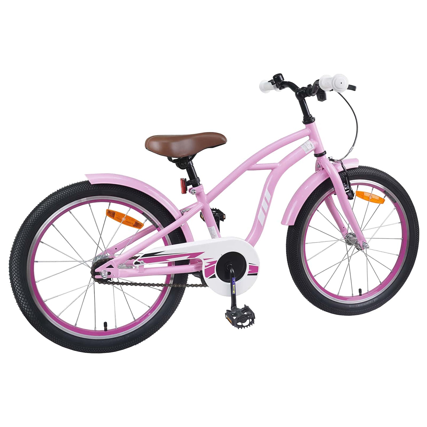 Barnesykkel 18 Tommer for 5-7 år gammel Lys rosa