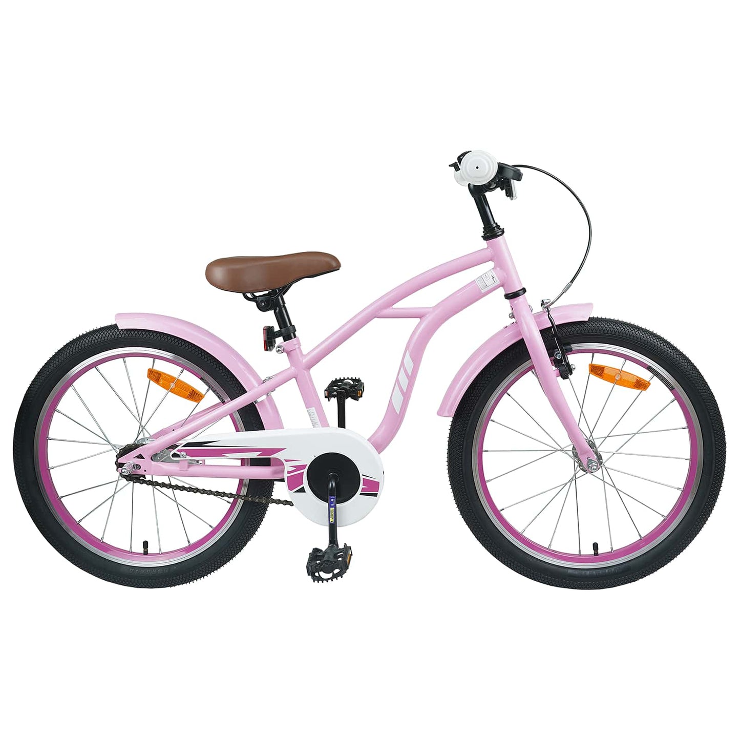 Barnesykkel 18 Tommer for 5-7 år gammel Lys rosa