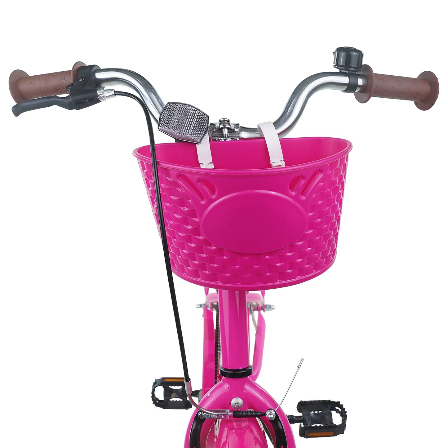 Barnesykkel 20 Tommer for 6-11 år gammel Mørk rosa
