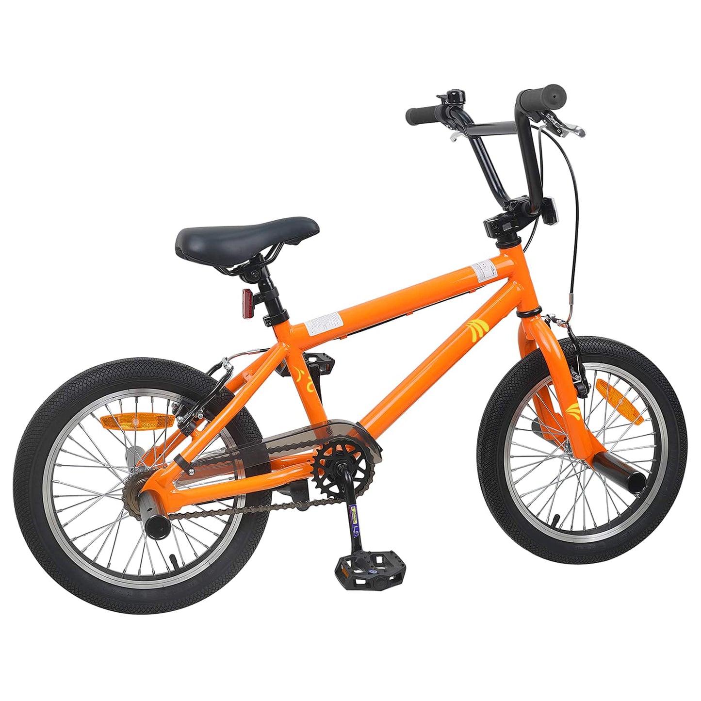 BMX Sykkel 20 Tommer for over 9 år gammel Oransje