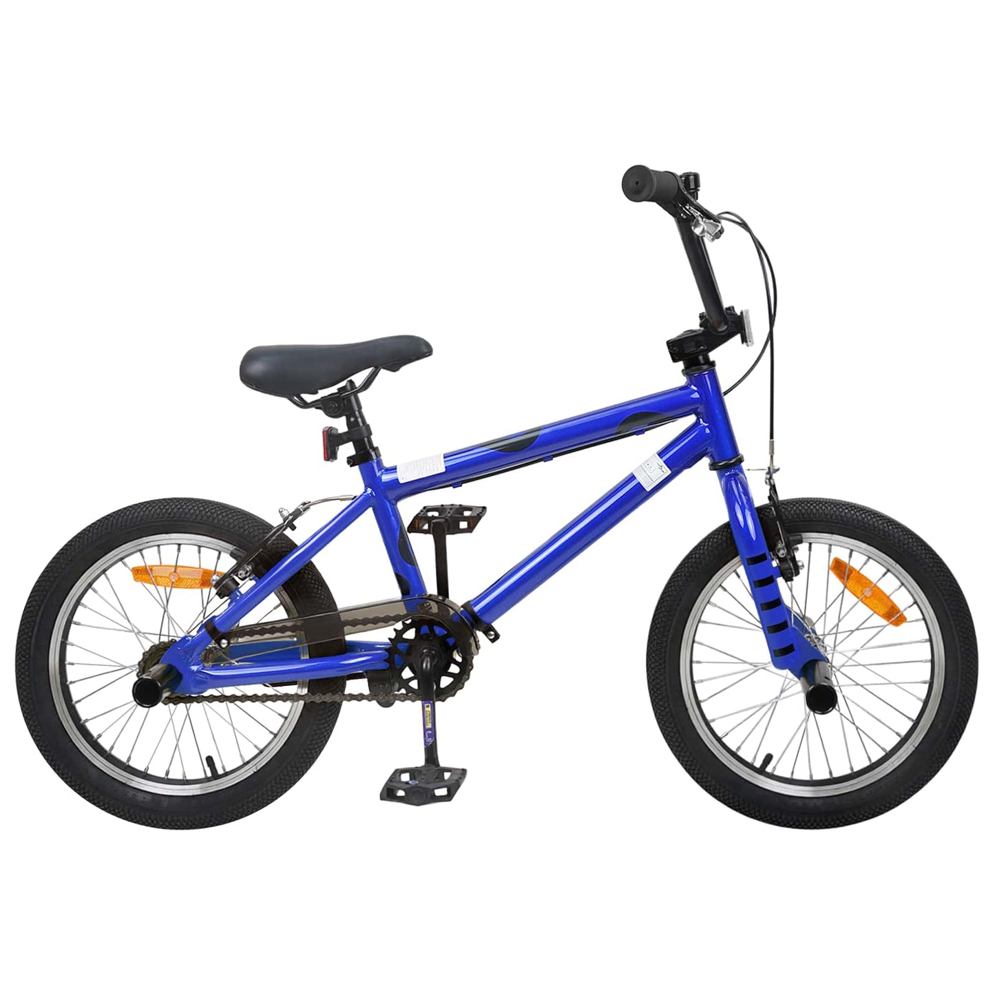 BMX Sykkel 16 Tommer for 5-8 år gamle Mørkeblå