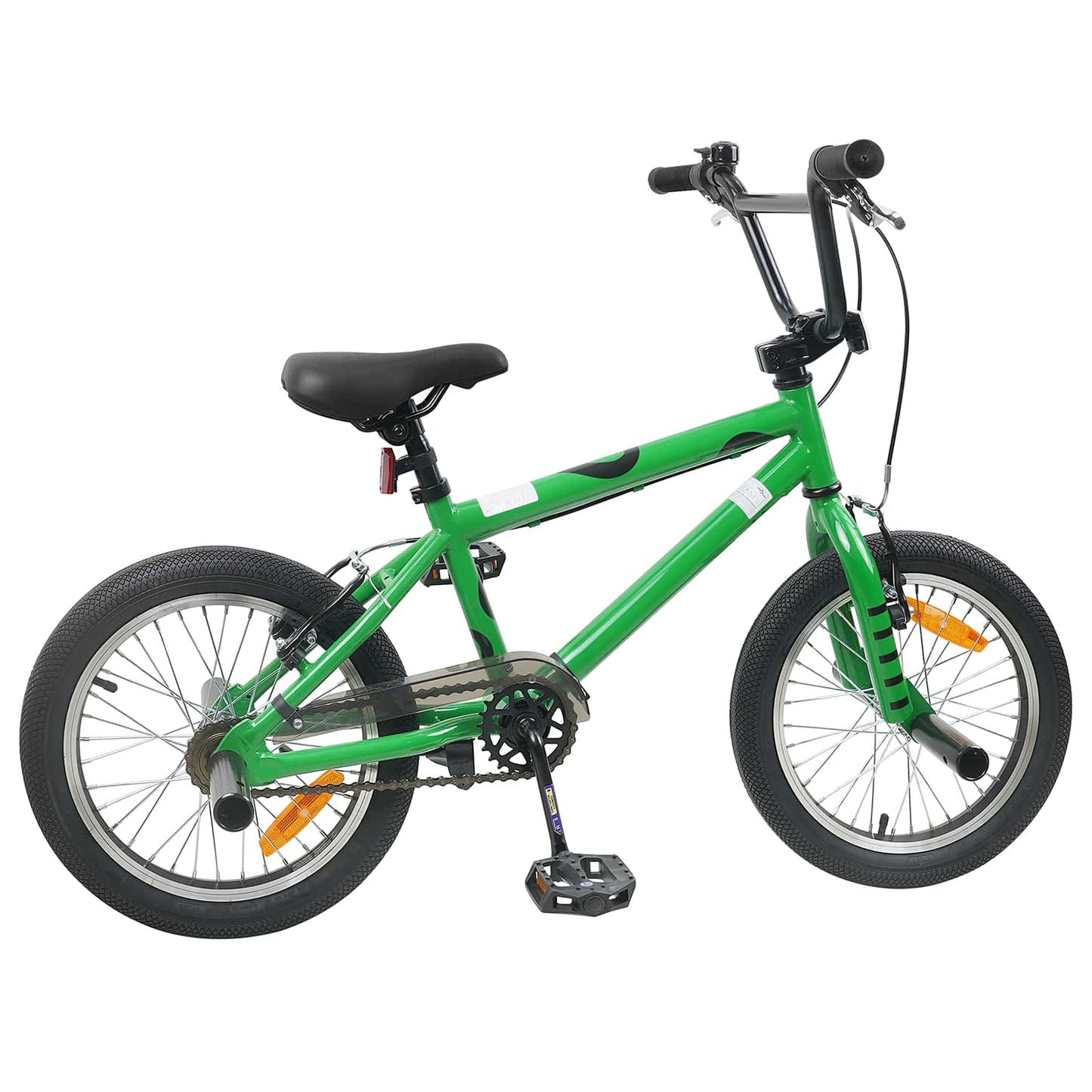 BMX Sykkel 16 Tommer for 5-8 år gamle Grønn