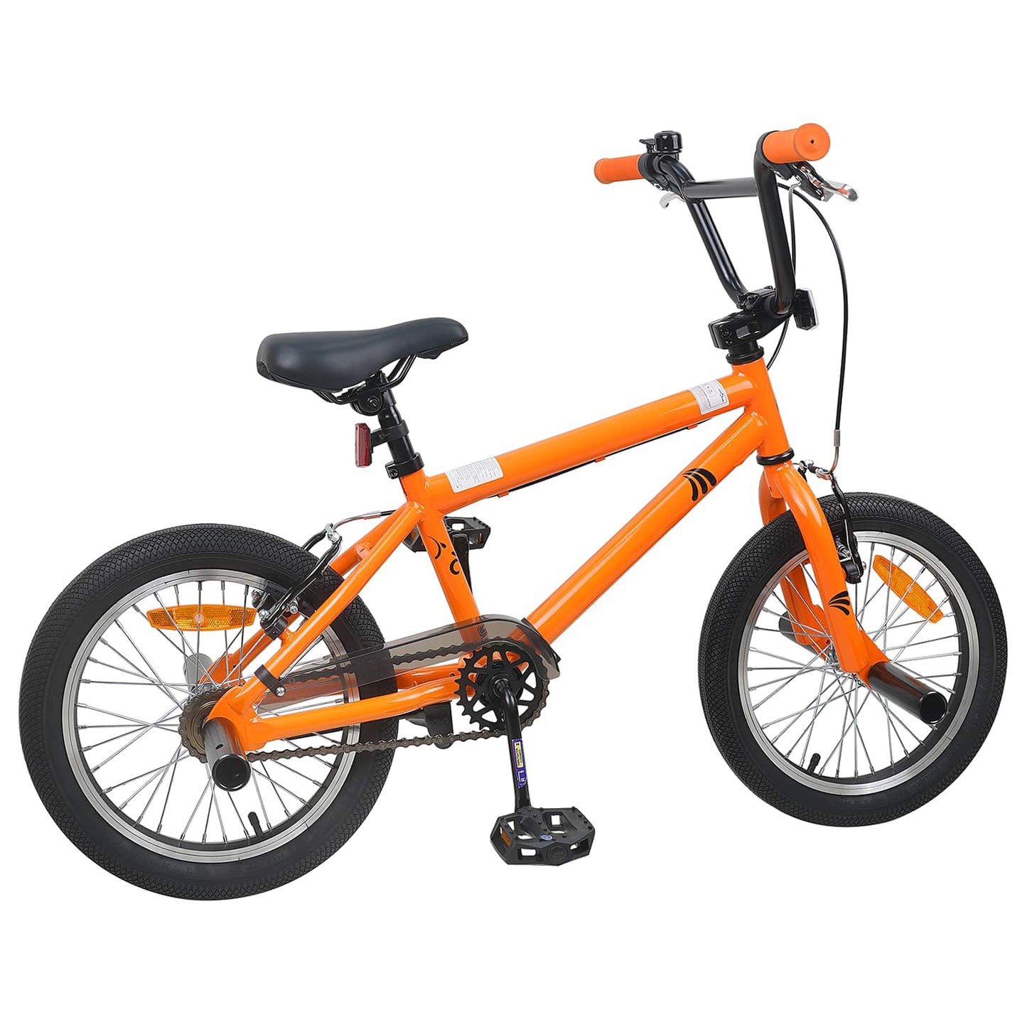 BMX Sykkel 16 Tommer for 5-8 år gamle Oransje