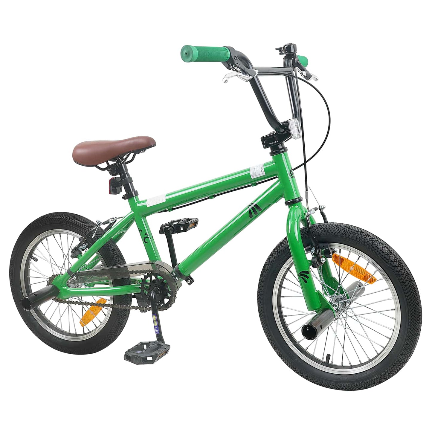 BMX Sykkel 16 Tommer for 5-8 år gamle Grønn