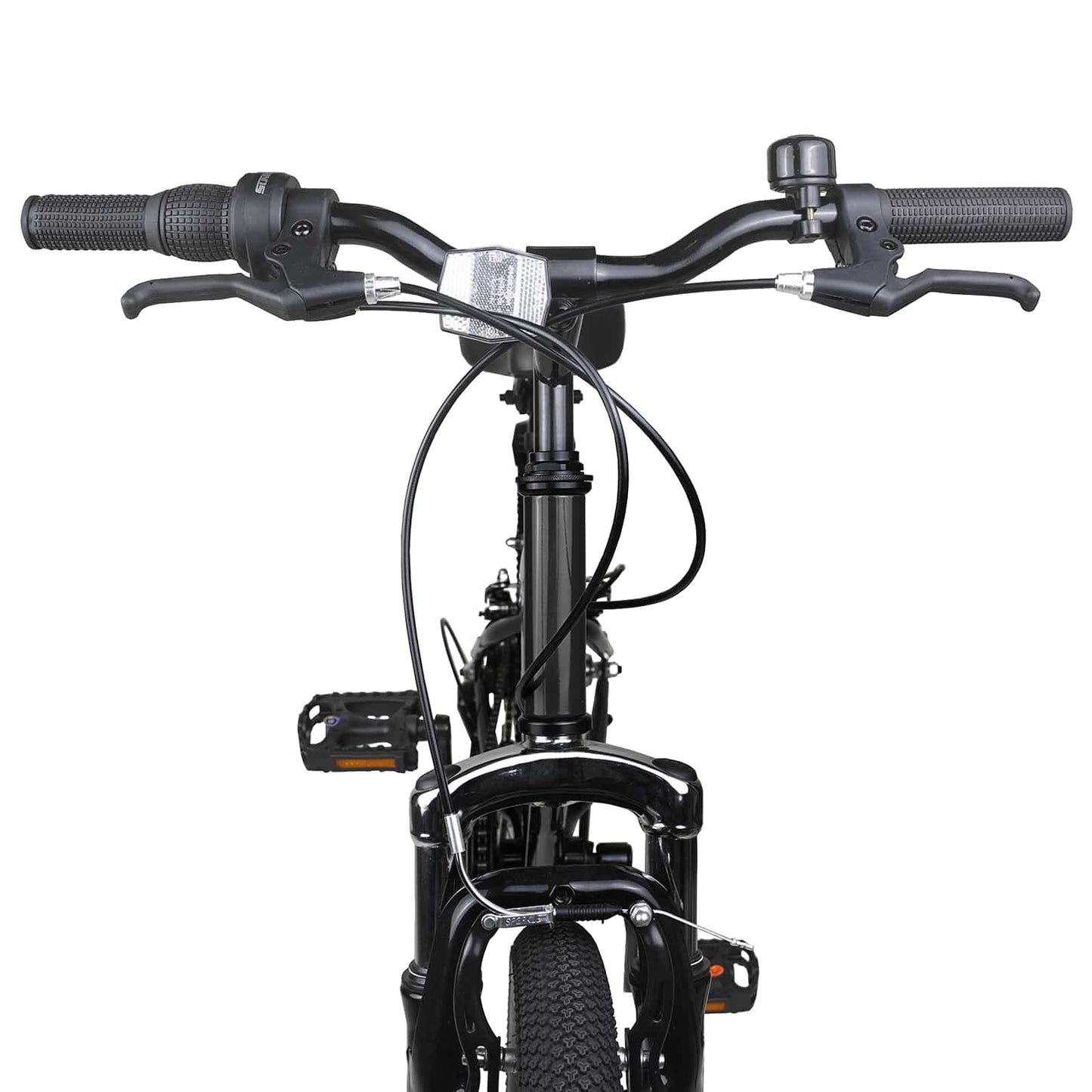 Kids Mountain Bike 20 Tommer 6-Speed for 5-8 år gamle Svart vidaXL
