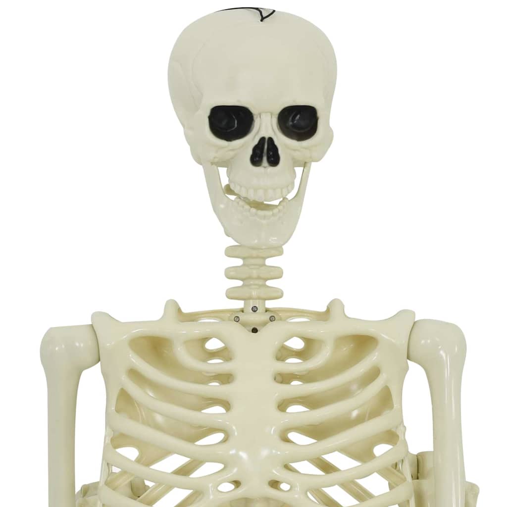 Halloween Dekorasjon Skjelett 2 pcs Hvit Polypropen