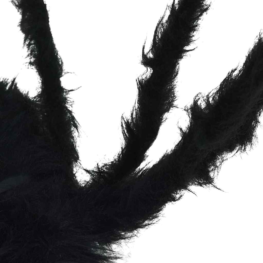 Halloween Edderkopp Dekorasjon 6 pcs Svart 75 cm