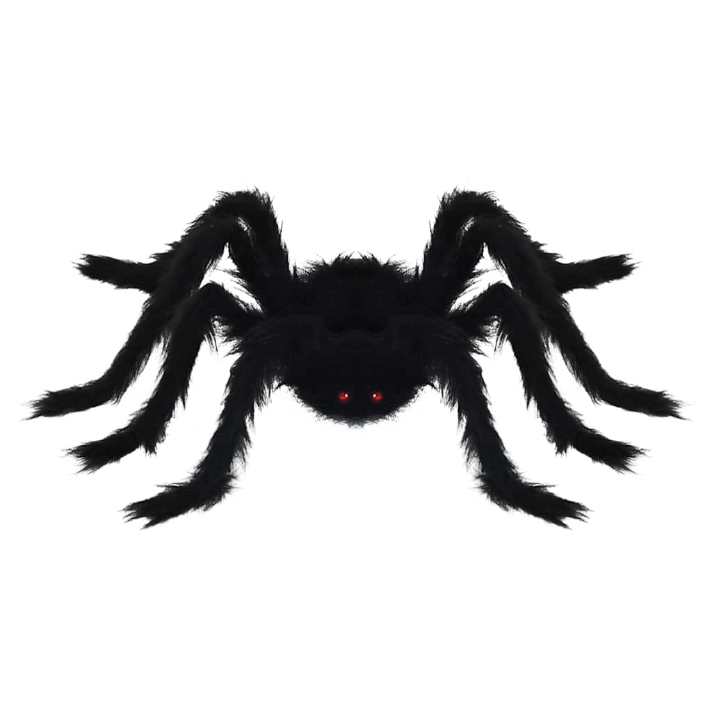 Halloween Edderkopp Dekorasjon 6 pcs Svart 75 cm