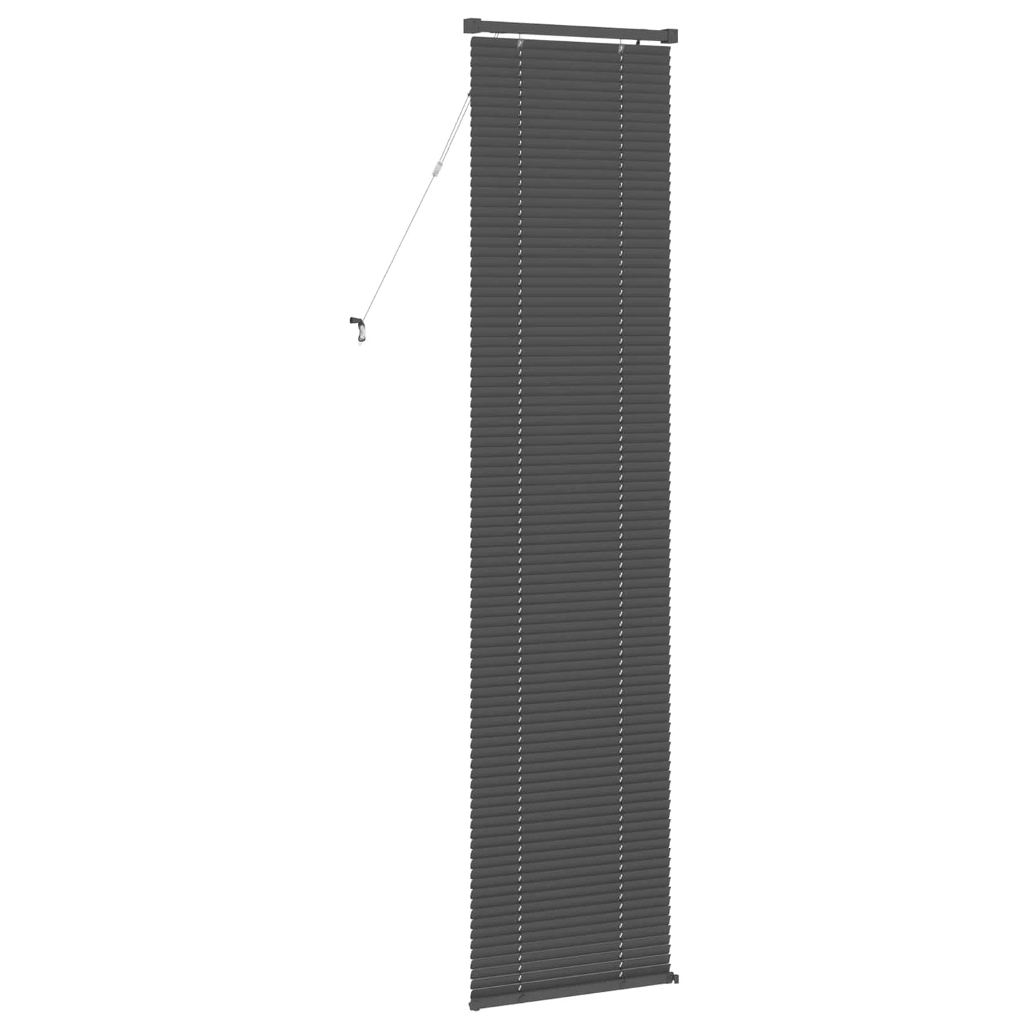 Venetiansk persienne Sølvgrå 213 x 40 cm 25 mm PVC
