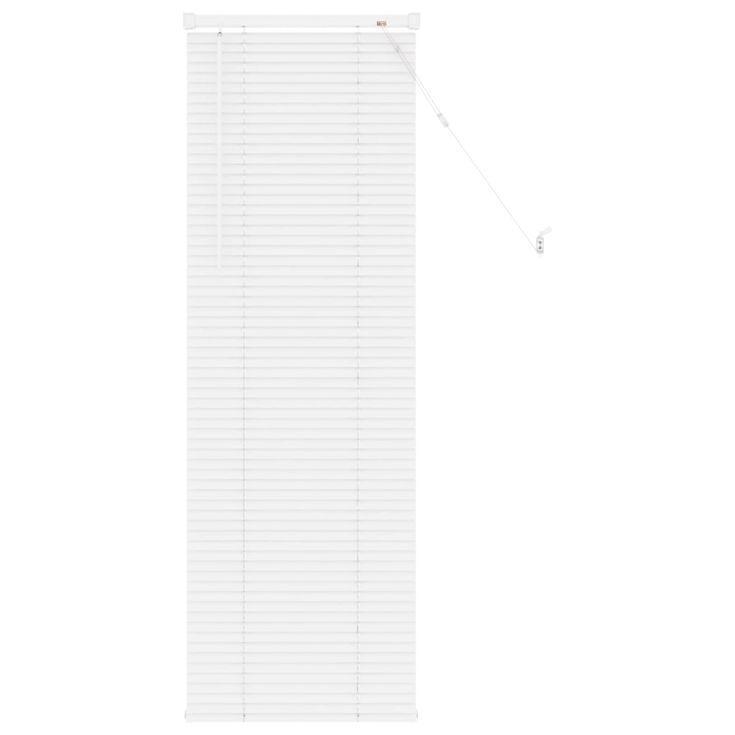 Venetiansk persienne Hvit 150 x 50 cm PVC