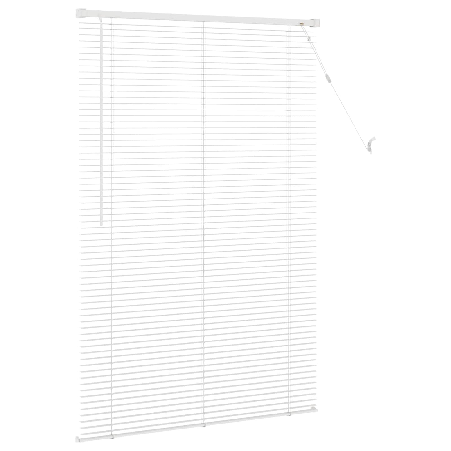 Venetiansk persienne Hvit 150 x 100 cm PVC