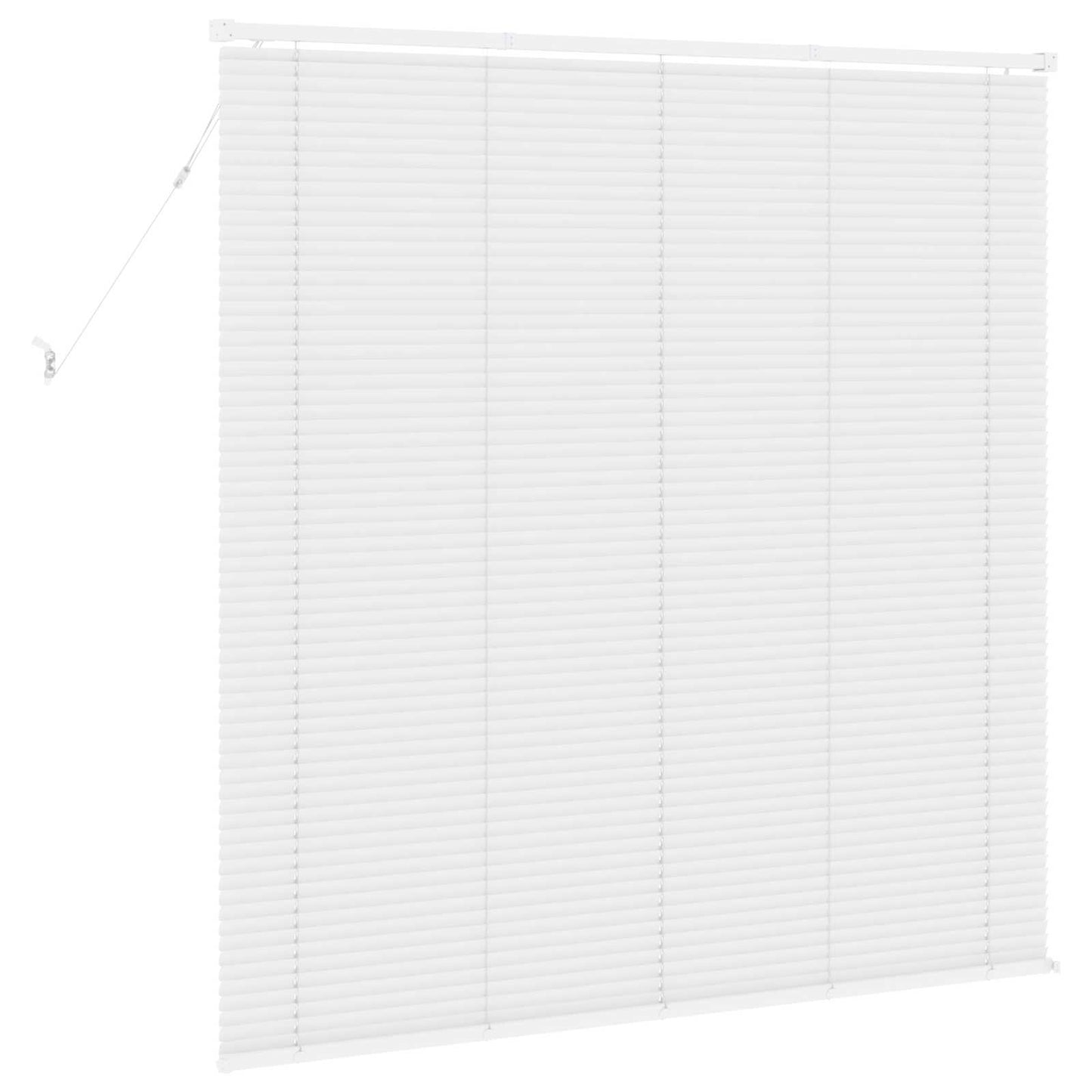 Venetiansk persienne Justerbar Hvit 150 x 160 cm PVC vidaXL