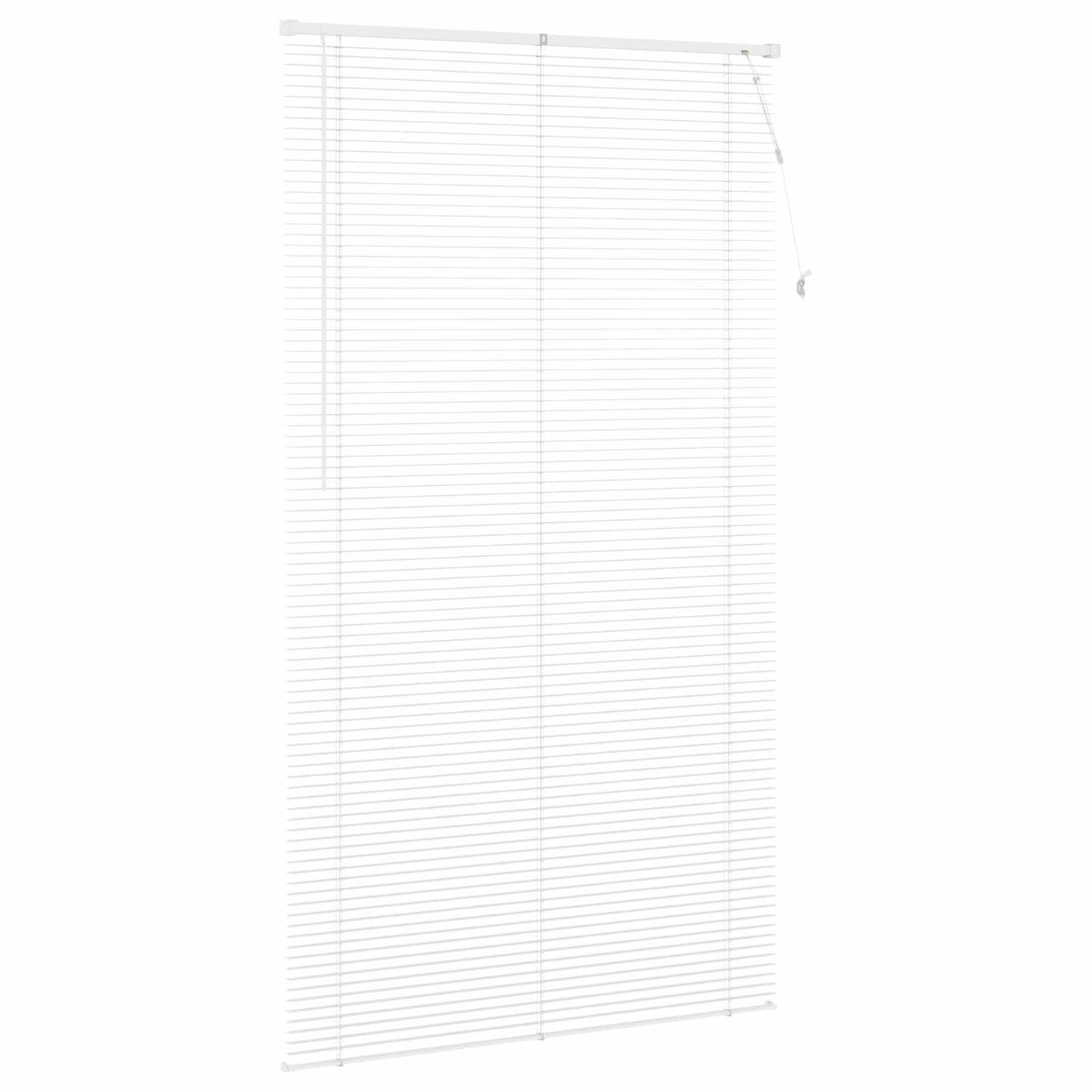 Venetiansk persienne Hvit 213 x 120 cm PVC