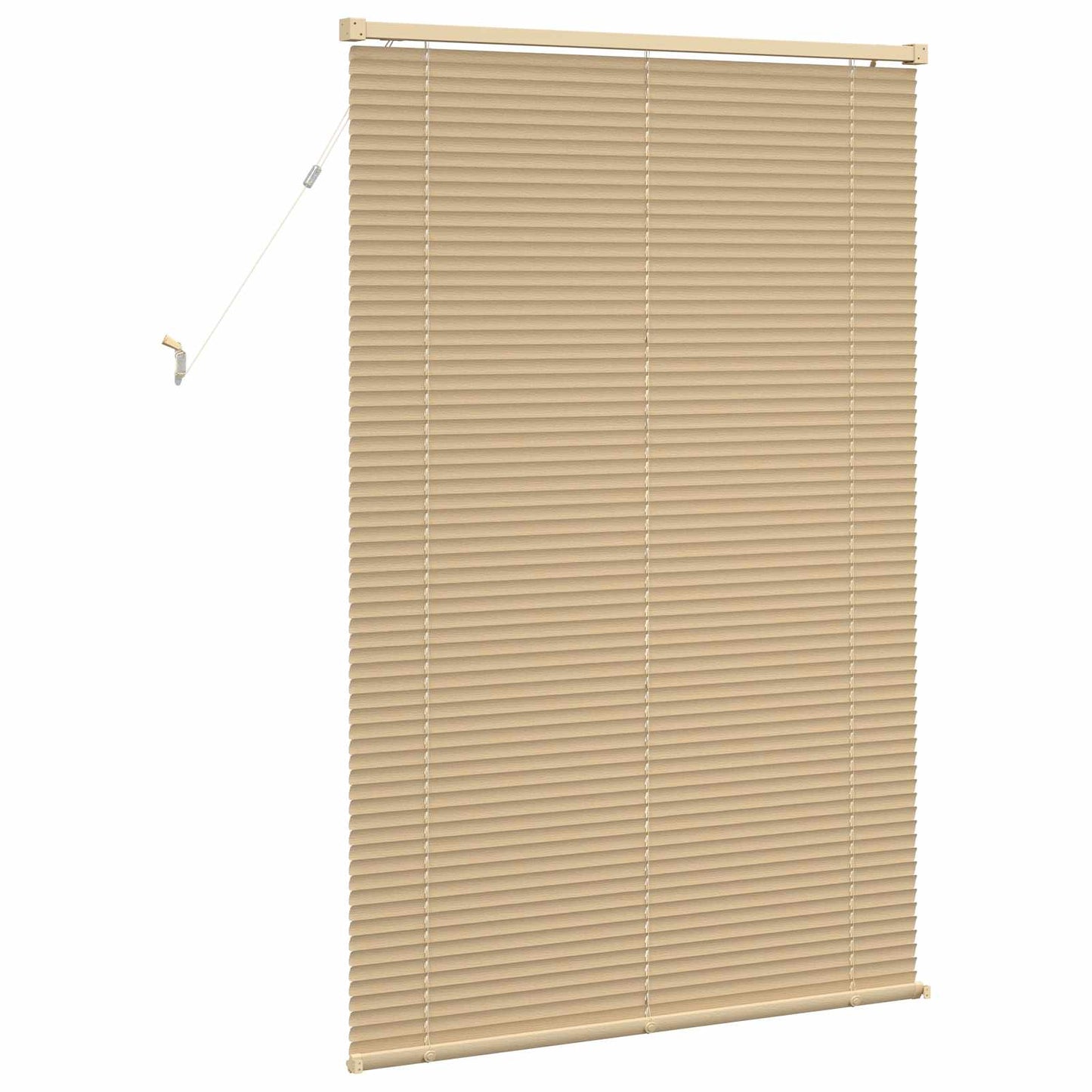 Venetiansk persienne Lys Brun med Mønster 150 x 100 cm PVC