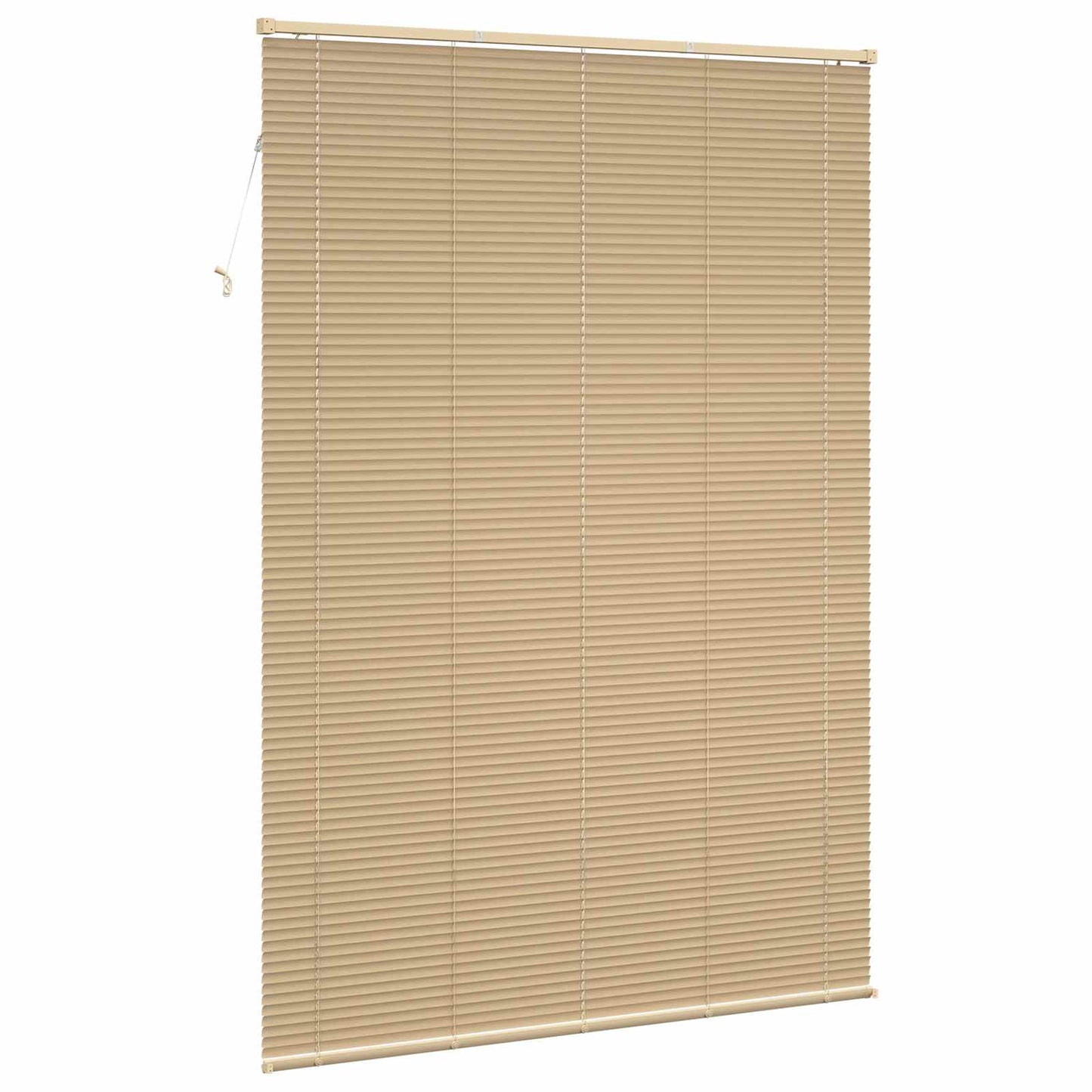 Venetiansk persienne Lys Brun med Mønster 213 x 140 cm 25 mm