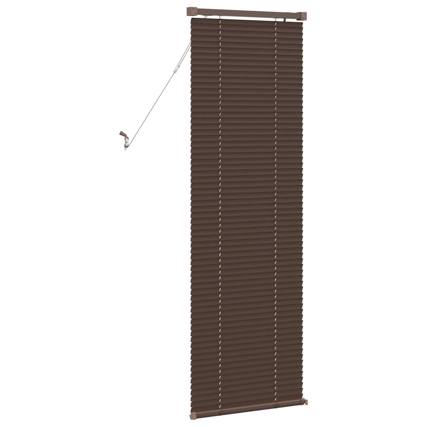 Venetiansk persienne Mørk Brun med Mønster 150 x 50 cm PVC