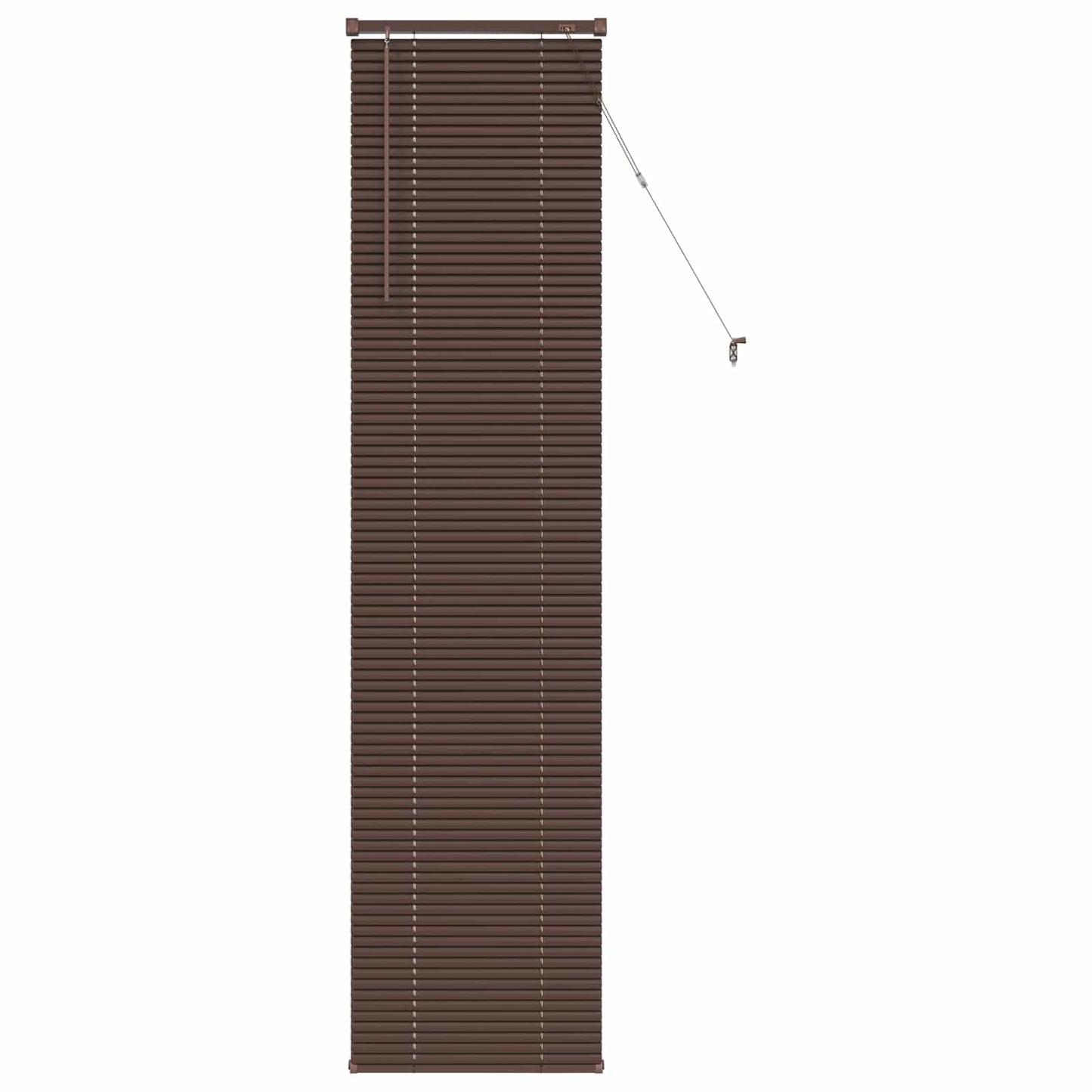 Venetiansk persienne Mørk Brun med Mønster 213 x 40 cm PVC