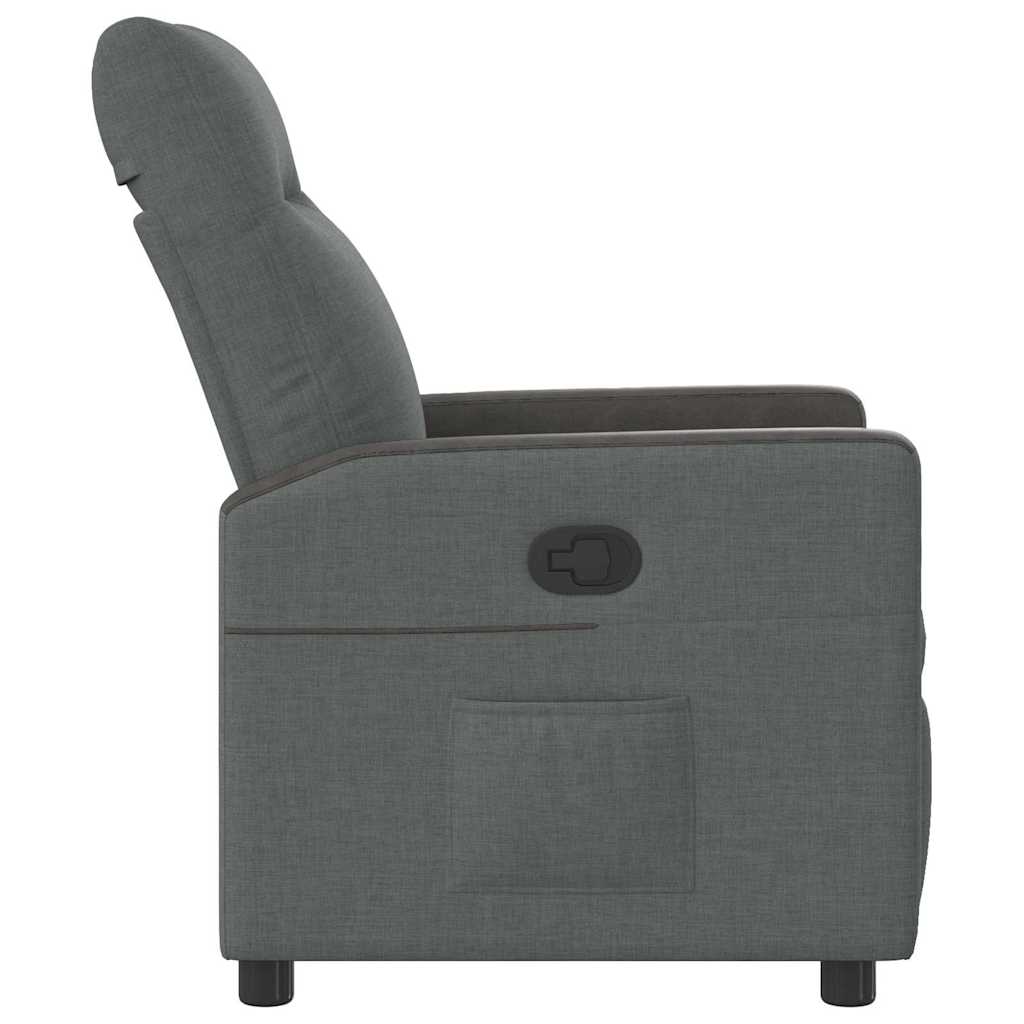 Reclinerstol Mørkegrå stoff