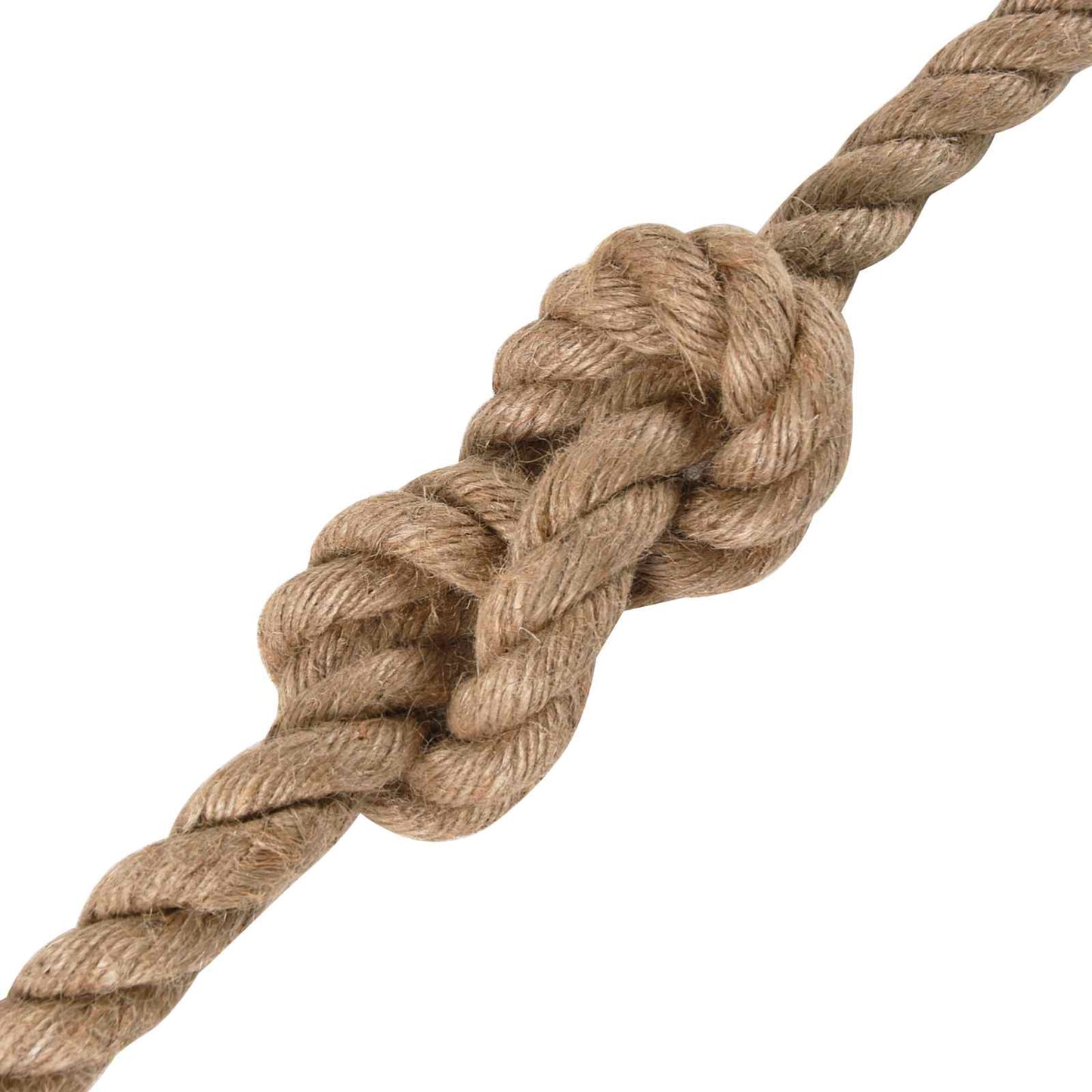Jute Tau 10 pcs 2 Naturlig 100% Tossa jute