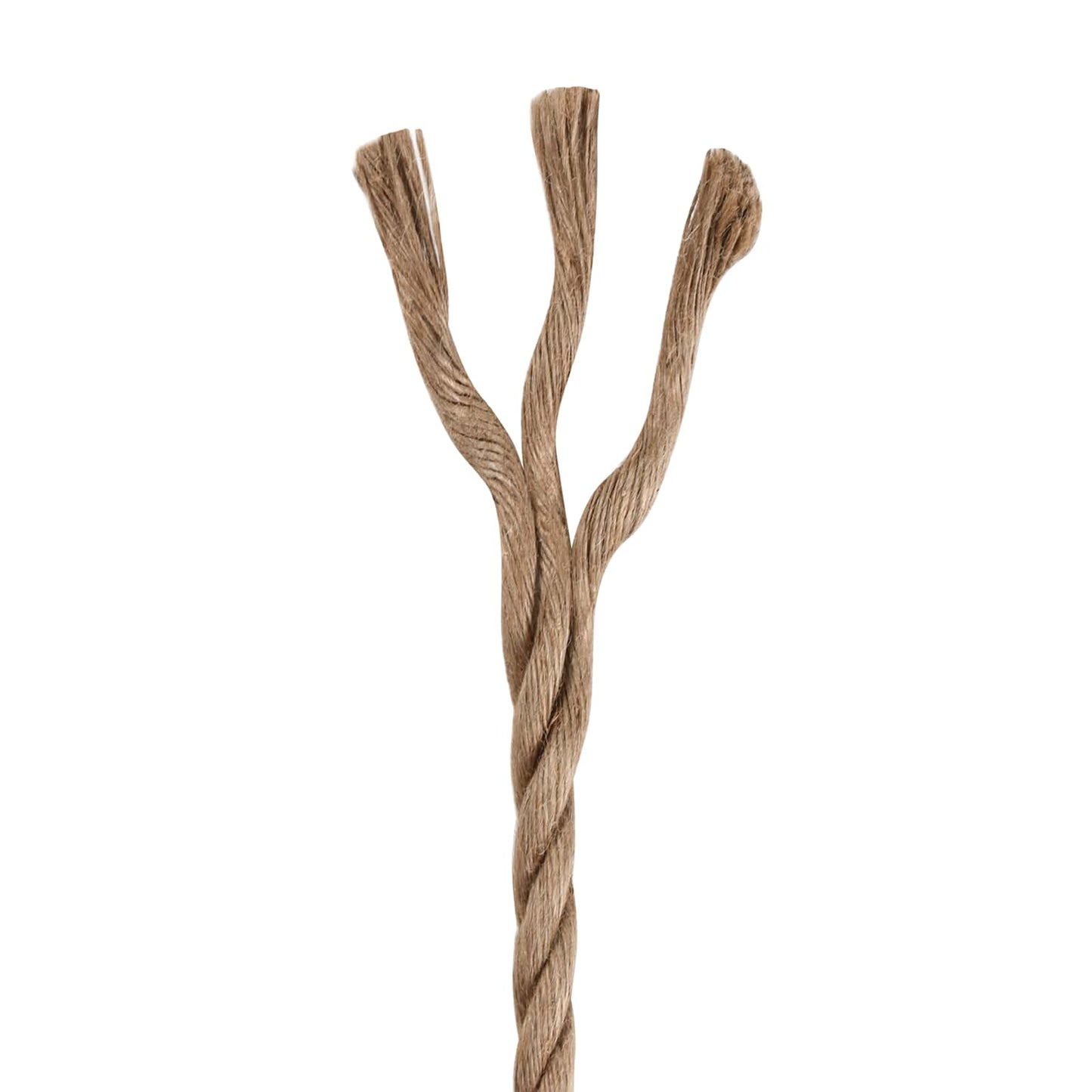 Jute Tau 10 pcs 2 Naturlig 100% Tossa jute