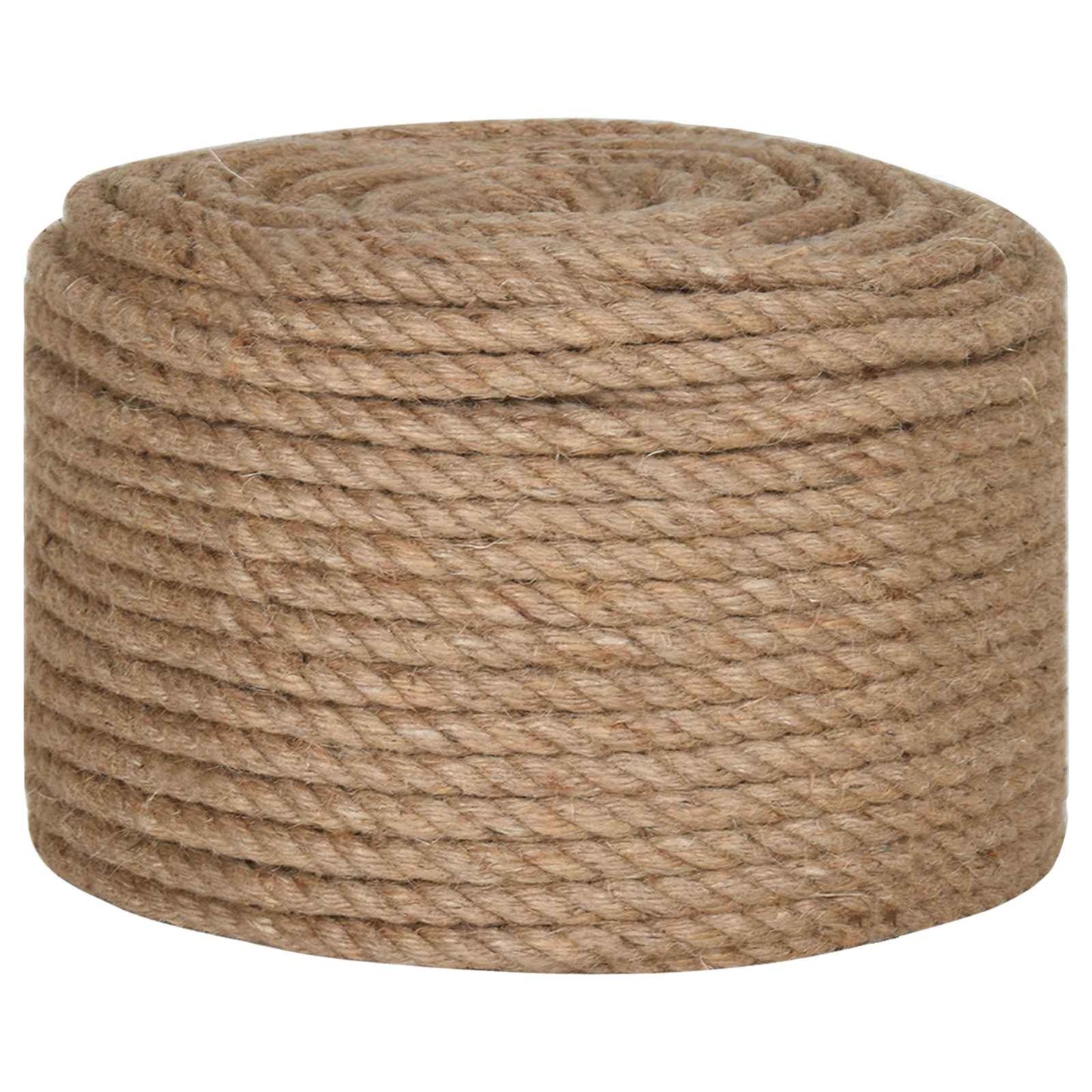 Jute Tau 10 pcs 2 Naturlig 100% Tossa jute