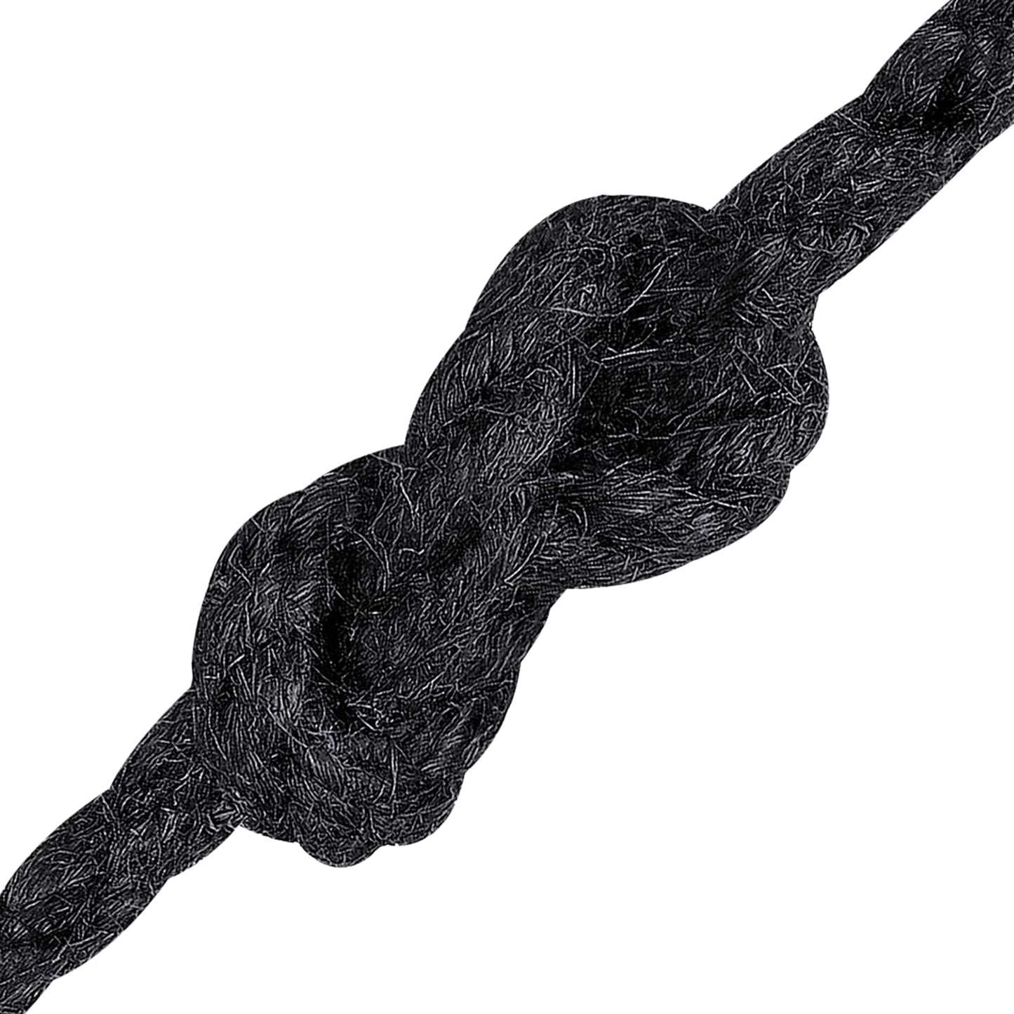 Jute tau 6 Svart 100% Tossa jute