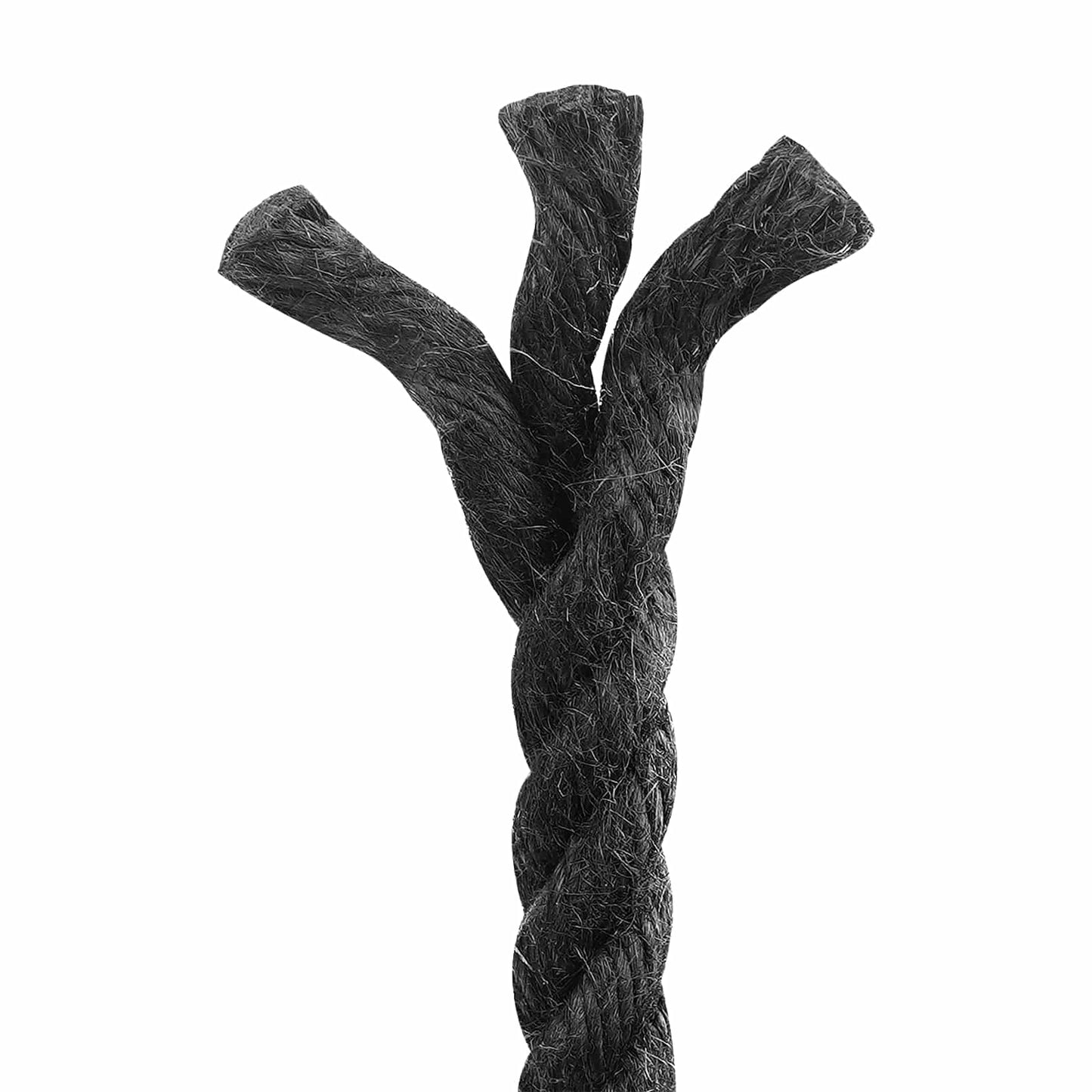 Jute tau 10 Svart 100% Tossa jute