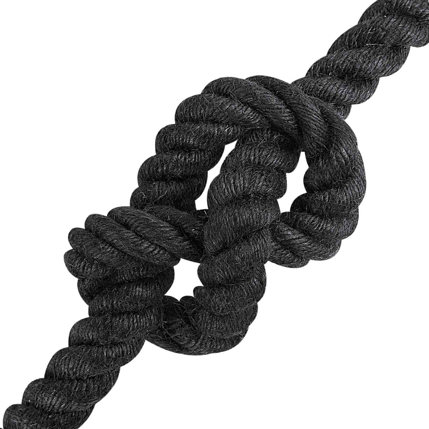 Jute tau 20 Svart 100% Tossa jute
