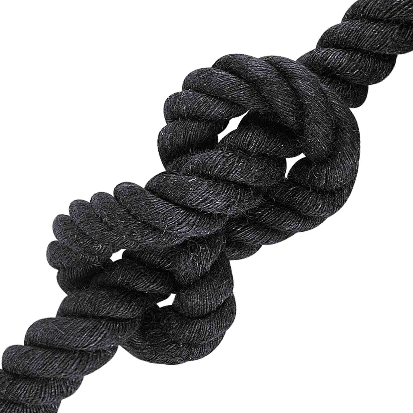 Jute tau 36 Svart 100% Tossa jute