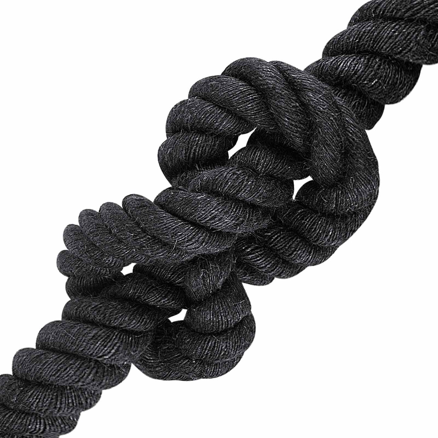 Jute tau 50 Svart 100% Tossa jute