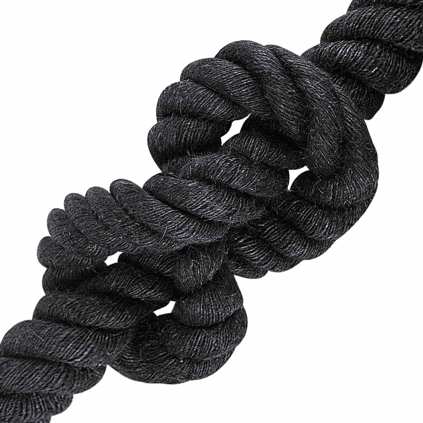 Jute tau 60 Svart 100% Tossa jute