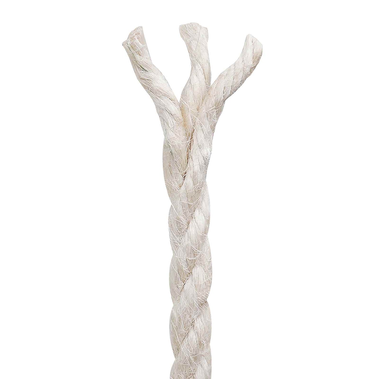 Jute Tau 4 Hvit 100% Tossa jute