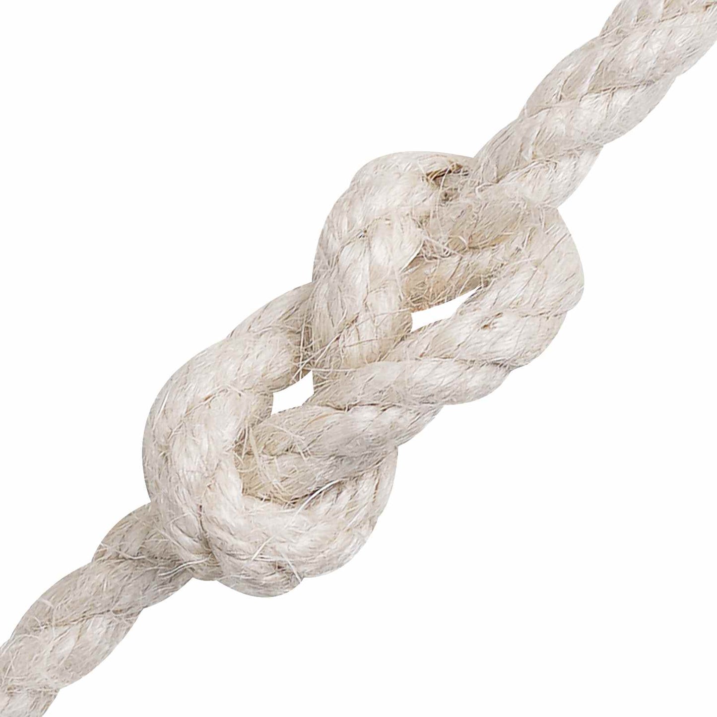 Jute tau 8 Hvit 100% Tossa jute