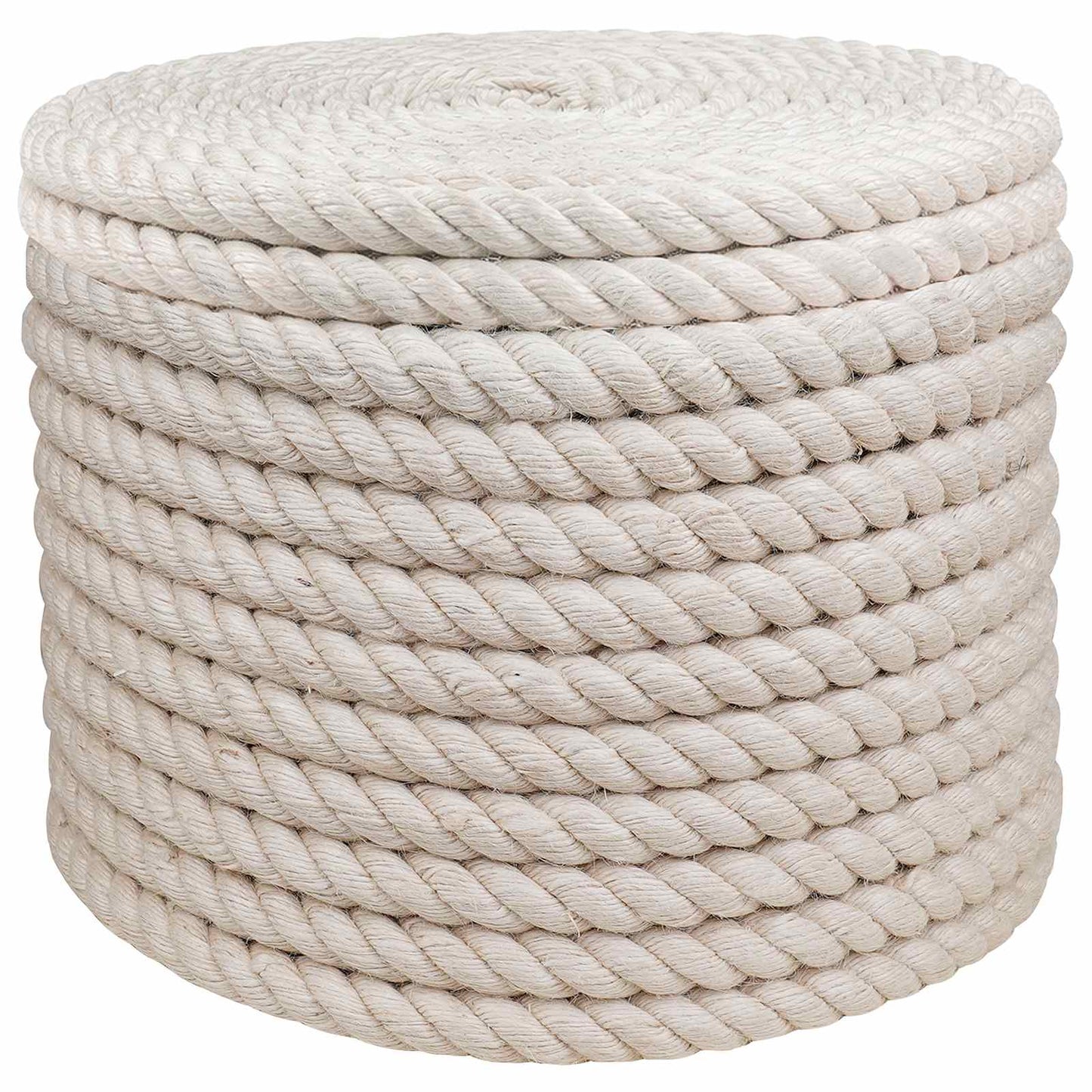 Jute tau 24 Hvit 100% Tossa jute