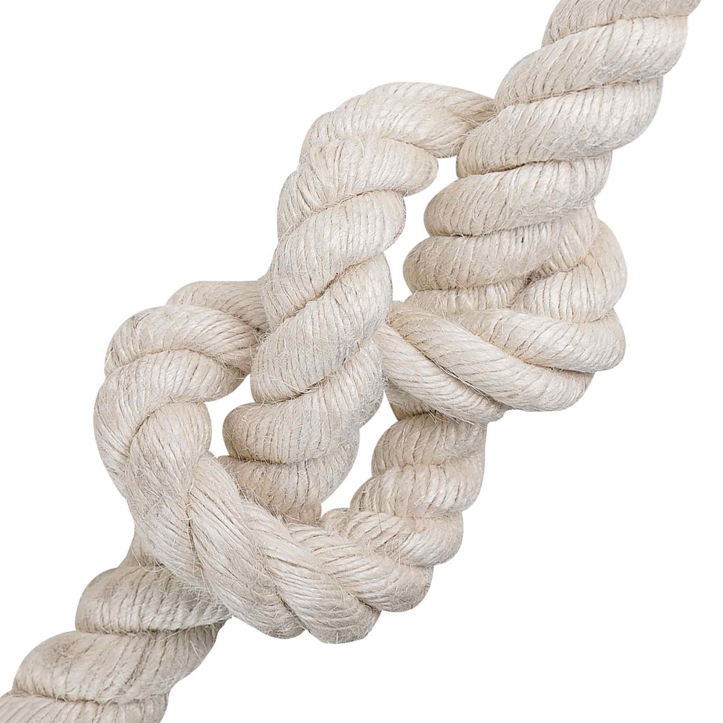 Jute tau 36 Hvit 100% Tossa jute