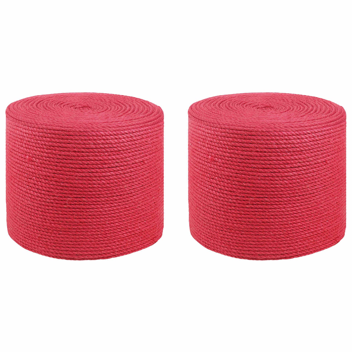 Jute tau 2 pcs Rød 100% Tossa jute