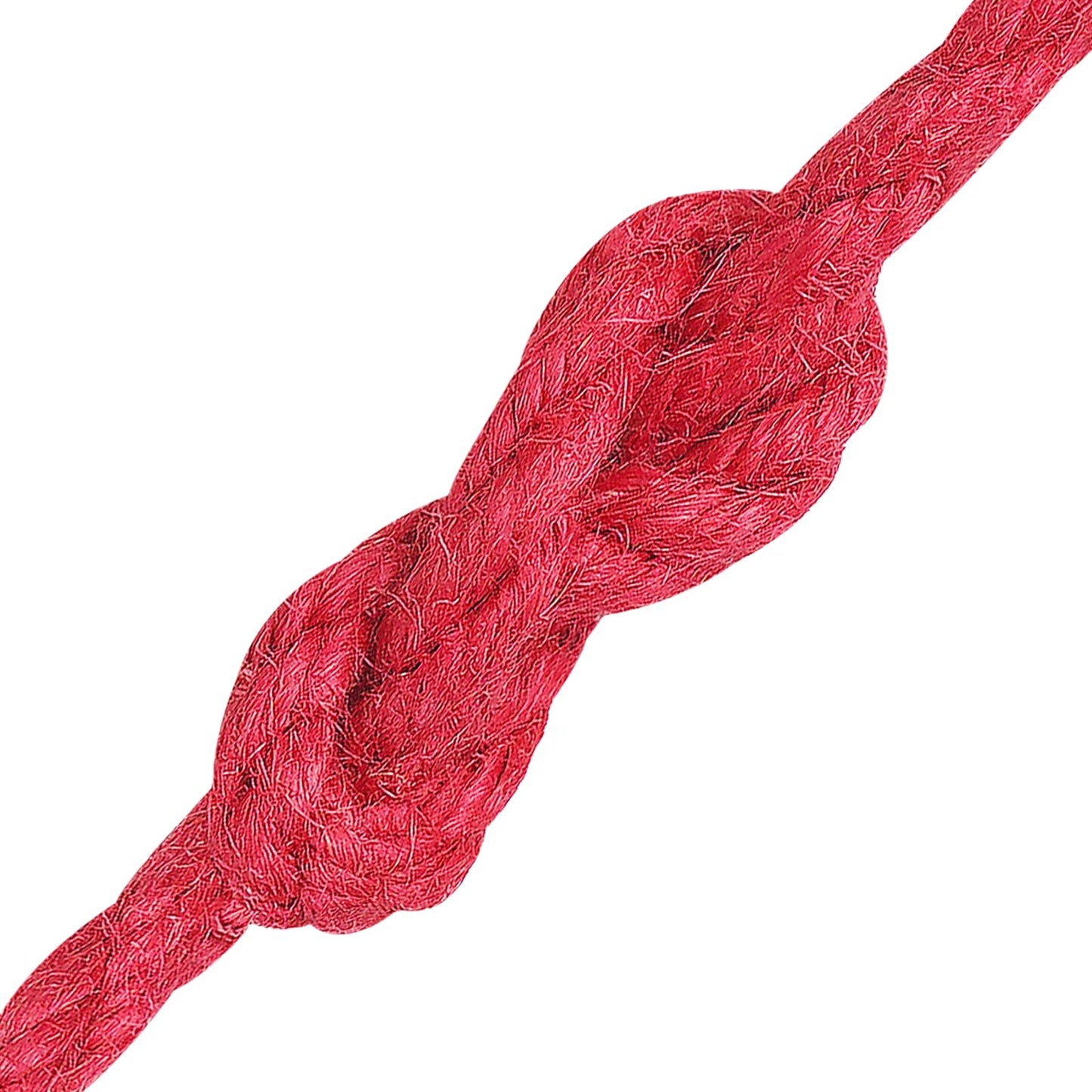 Jute tau Rød 100% Tossa jute